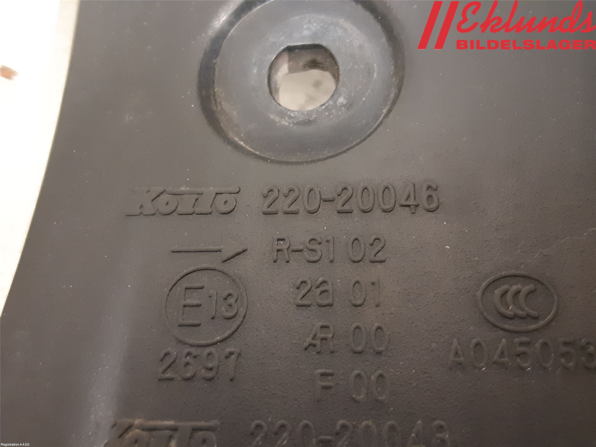 Subaru FORESTER SH  08-13 Bakljus Höger