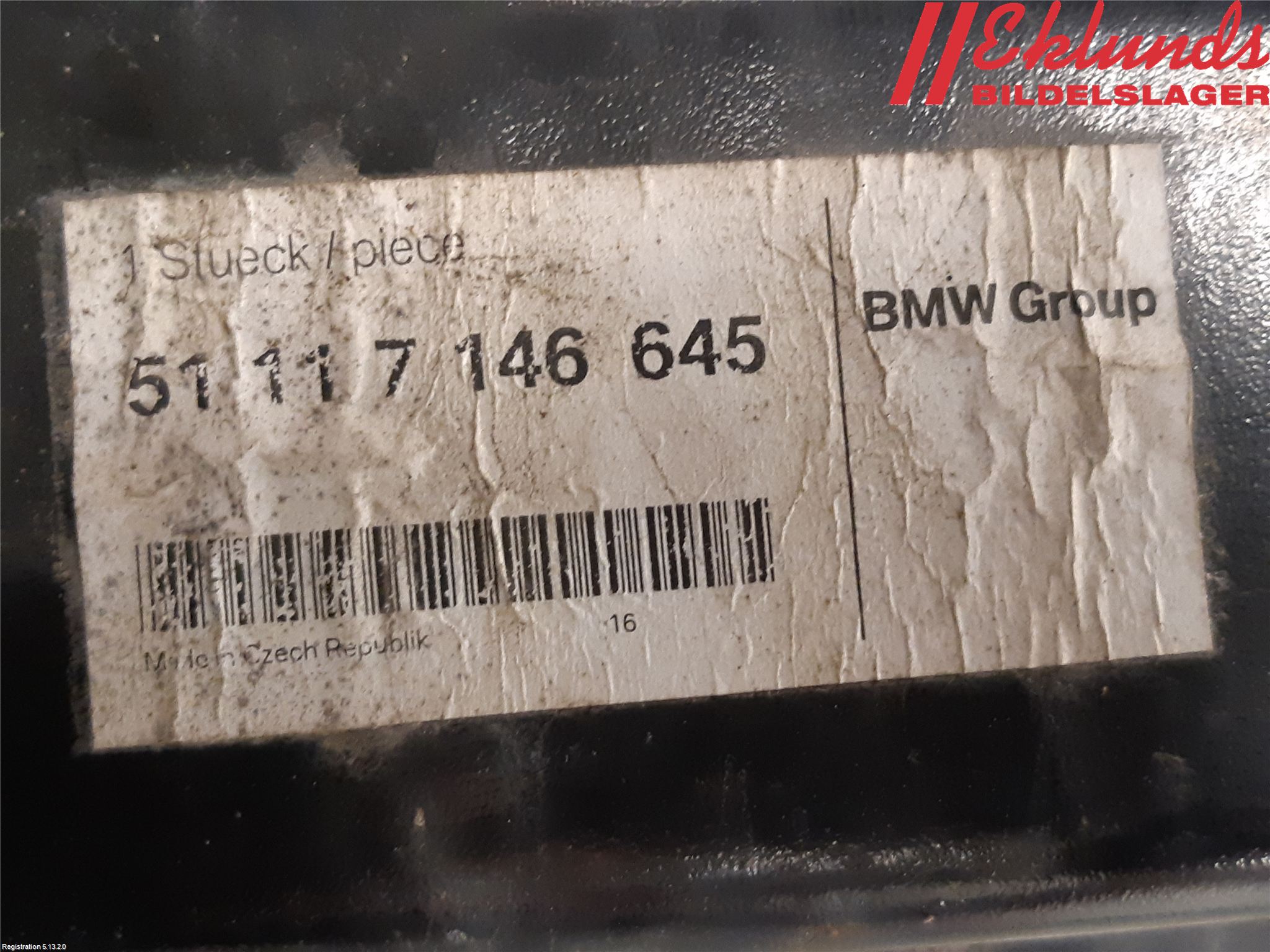 BMW 3 E90/91 SED/TOU 05-12 Stötfångarbalk Fram