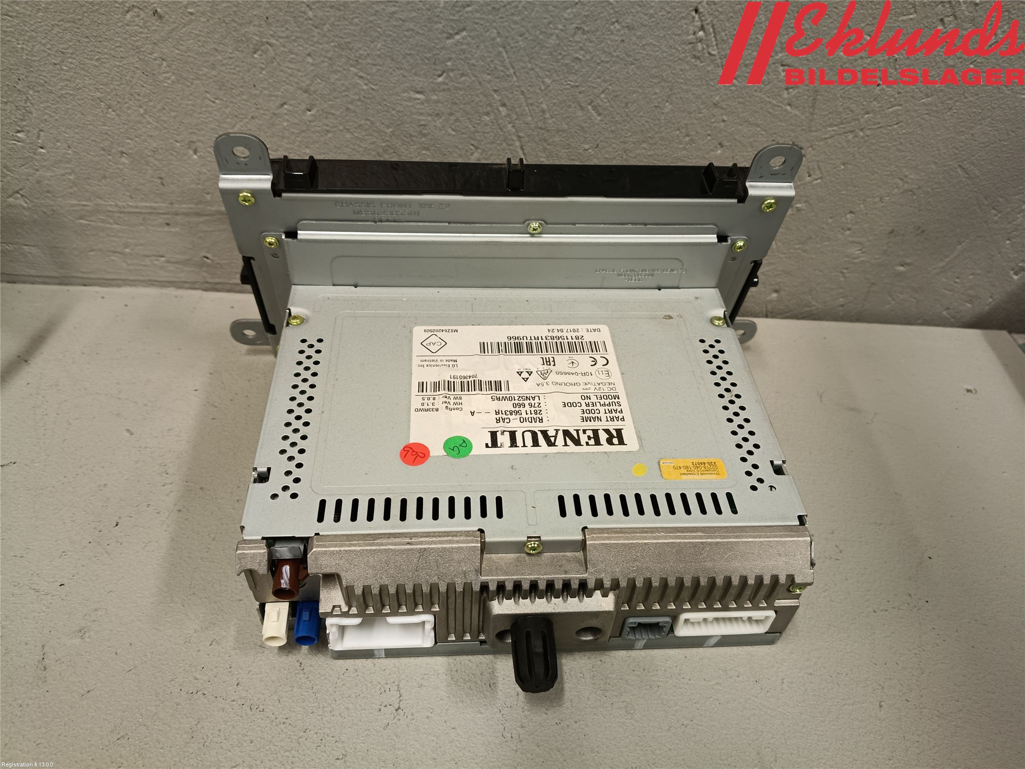Renault CLIO IV 16-19 Cd Radio - Multimediapanel