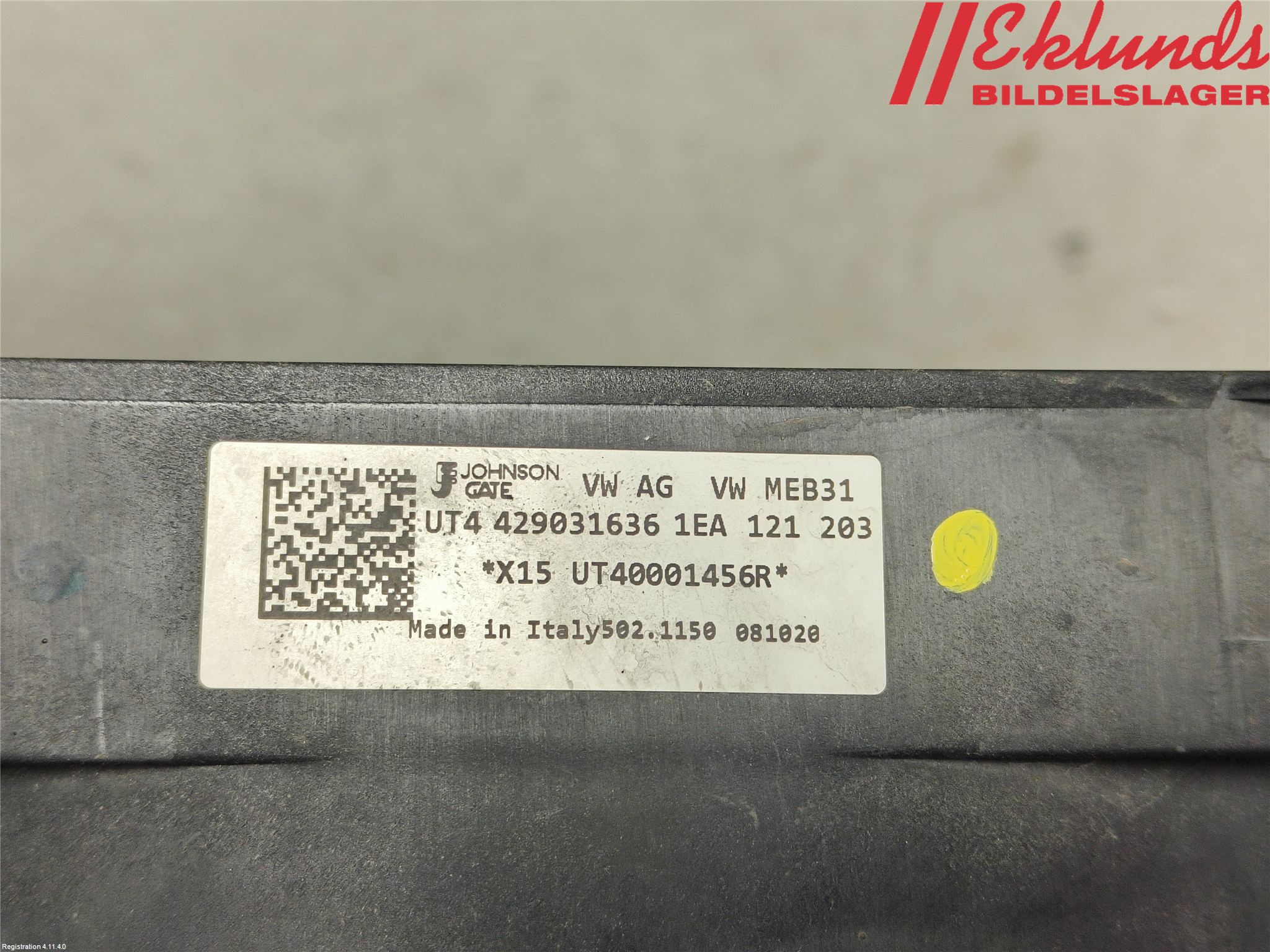 Volkswagen VW ID.3 21- Kylfläkt El