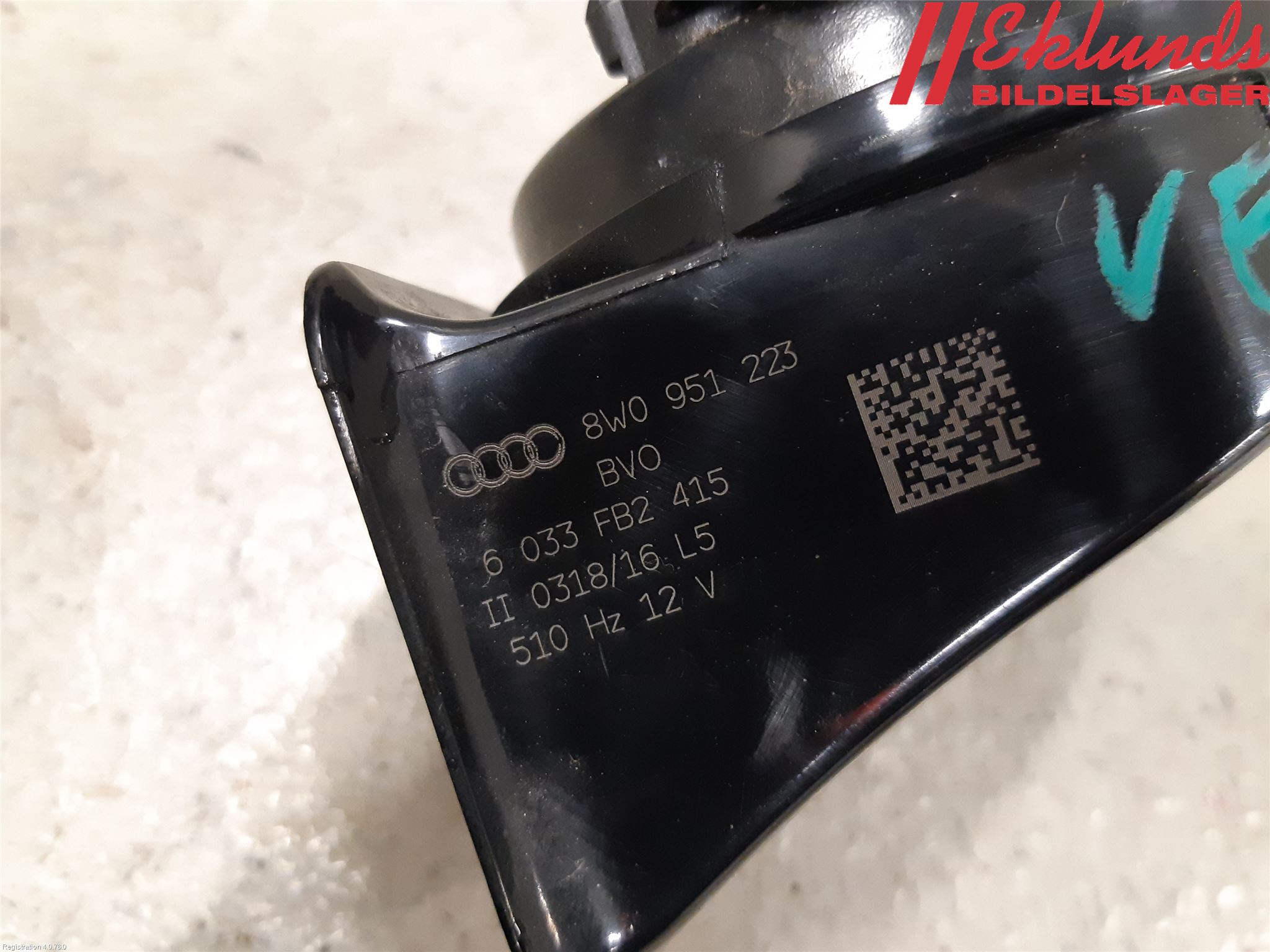 Audi A4/S4 B9 16-19 Signalhorn