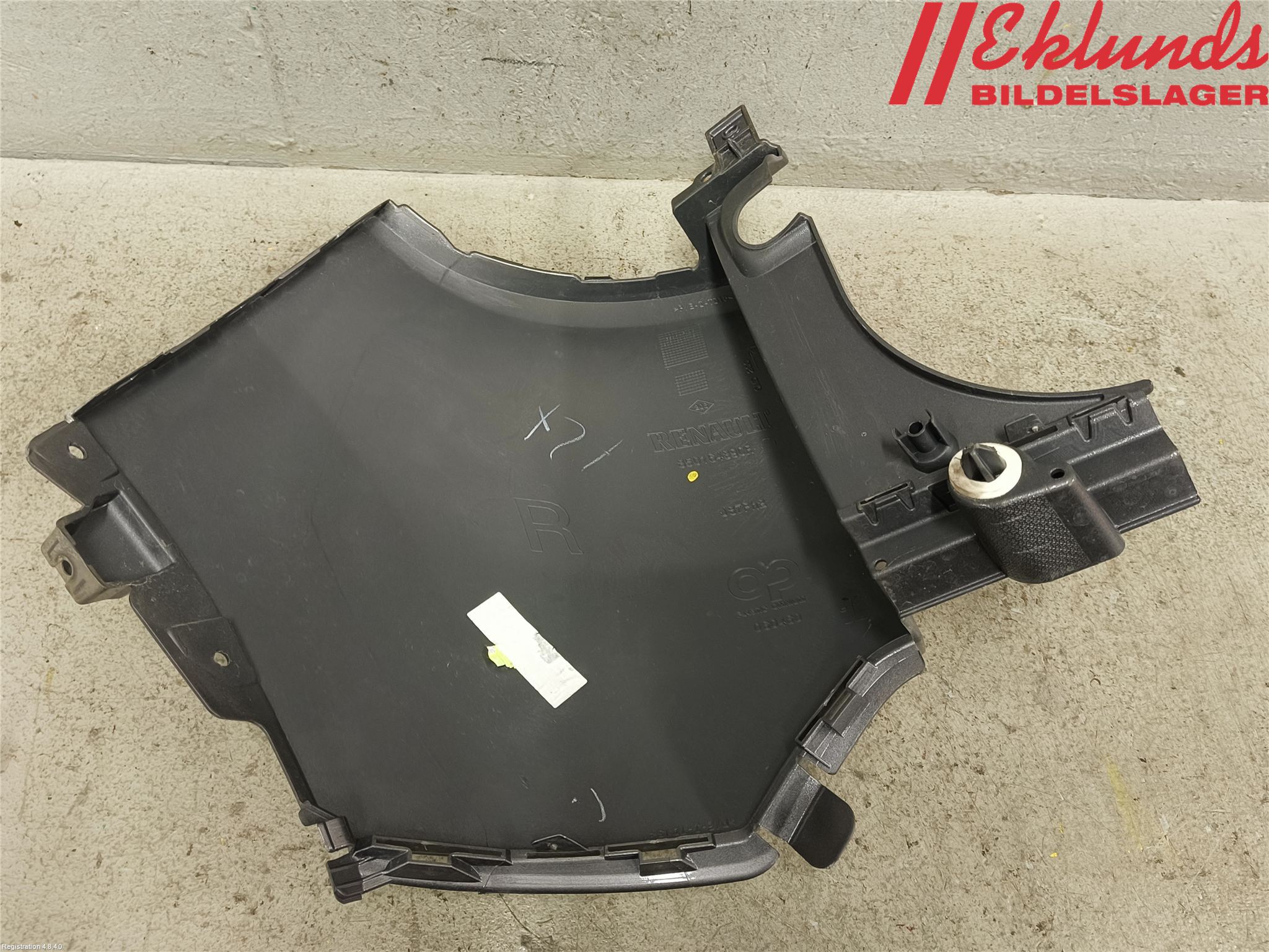 Renault CAPTUR 13-19 Stötfångardel Bak Hö