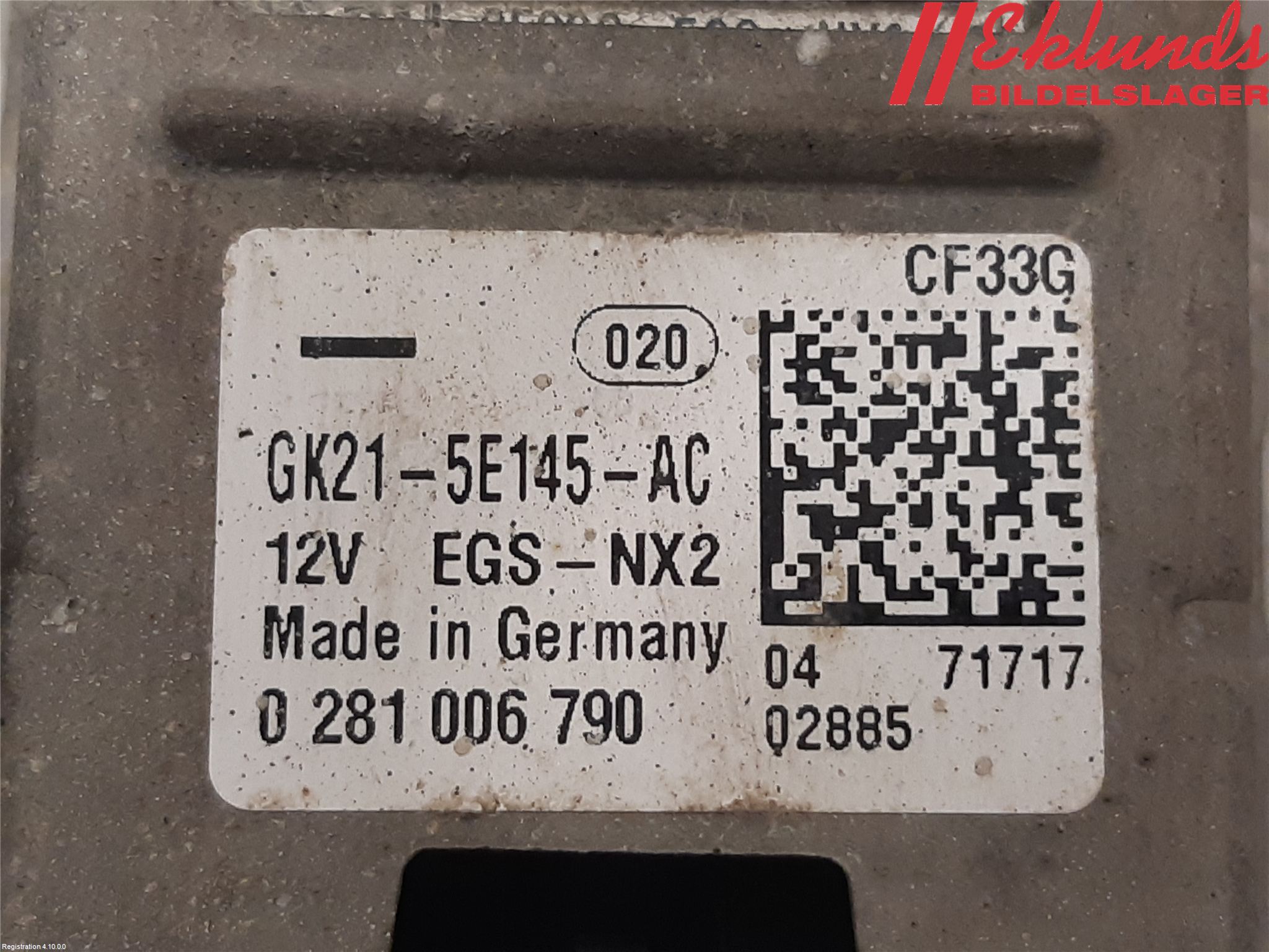 Ford TRANSIT SKÅP/BUSS 14-22 Injlambdasond