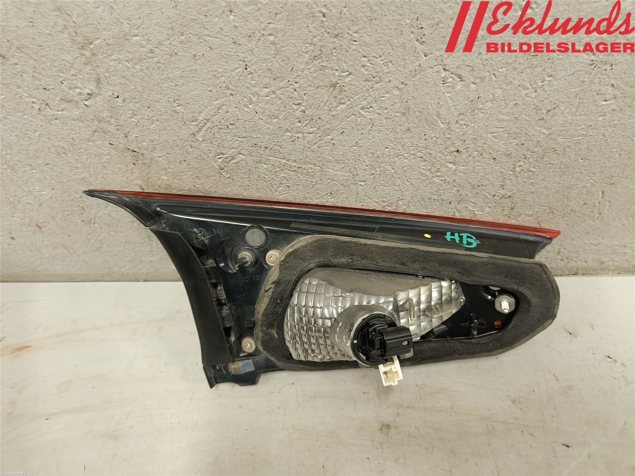 Mazda 3 III 14-19 Bakljus Lucka Hö