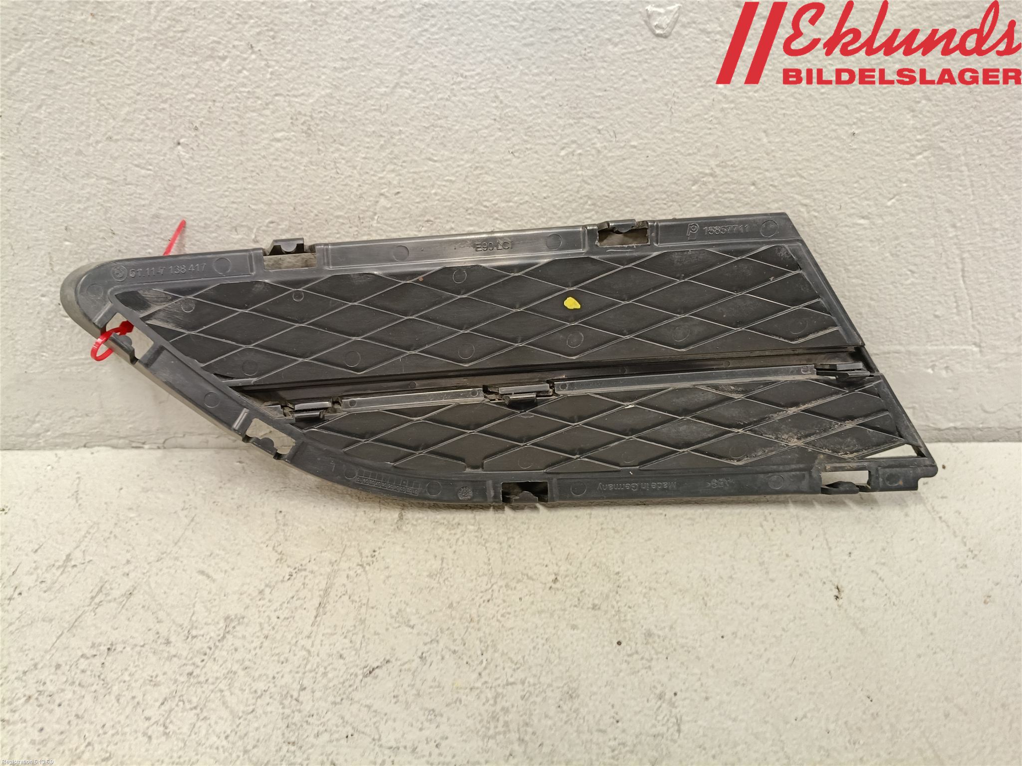 BMW 3 E90/91 SED/TOU 05-12 Dimljussarg Fram