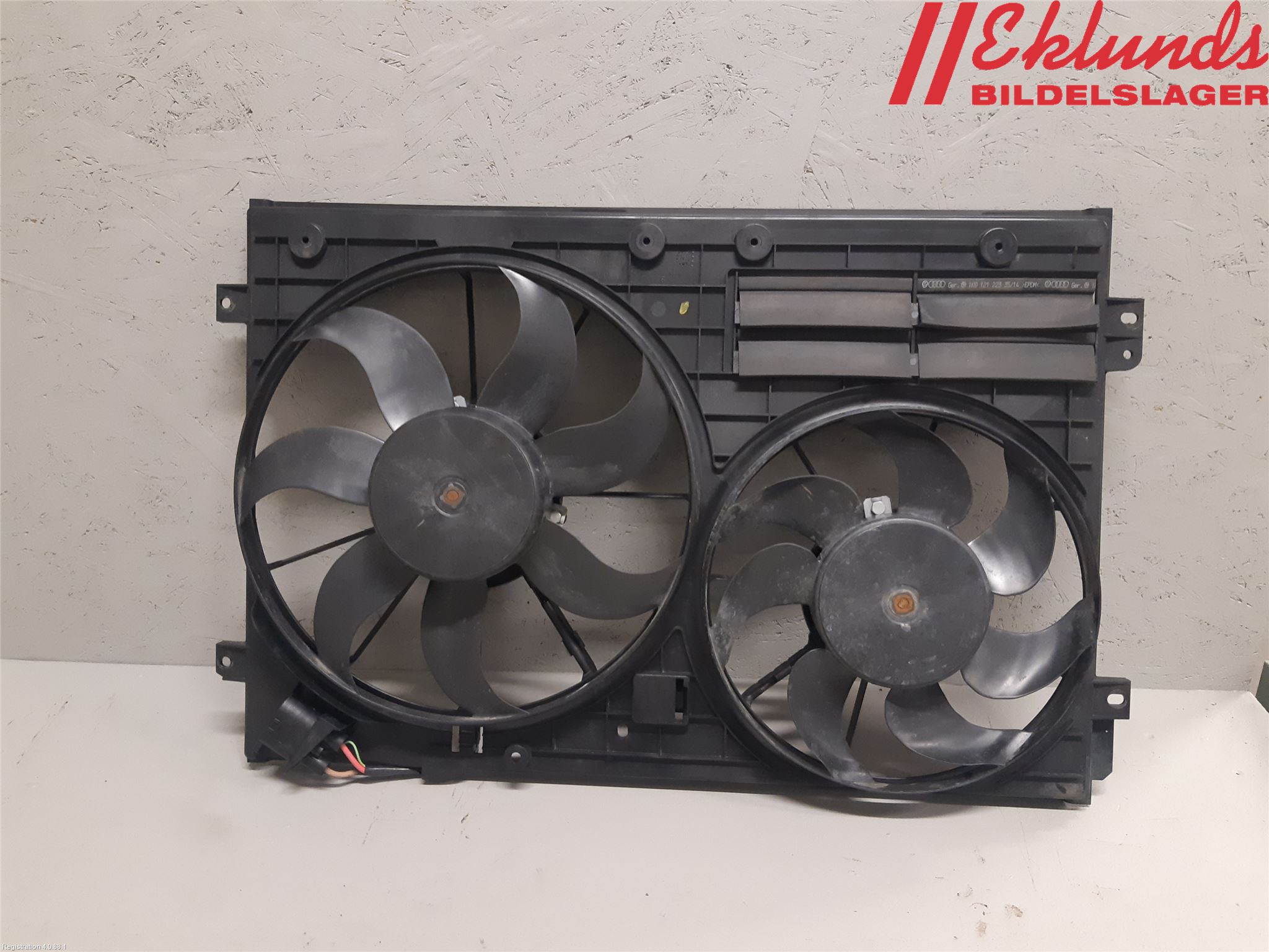 Volkswagen VW PASSAT 15-19 Kylfläkt El