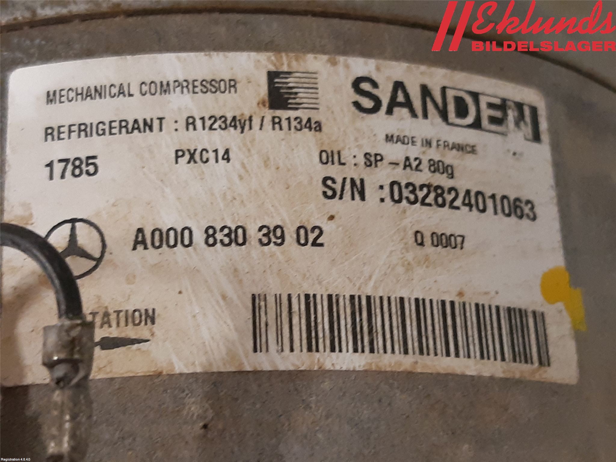 Mercedes-Benz MB SPRINTER (W907/W910) 19- Ac Kompressor