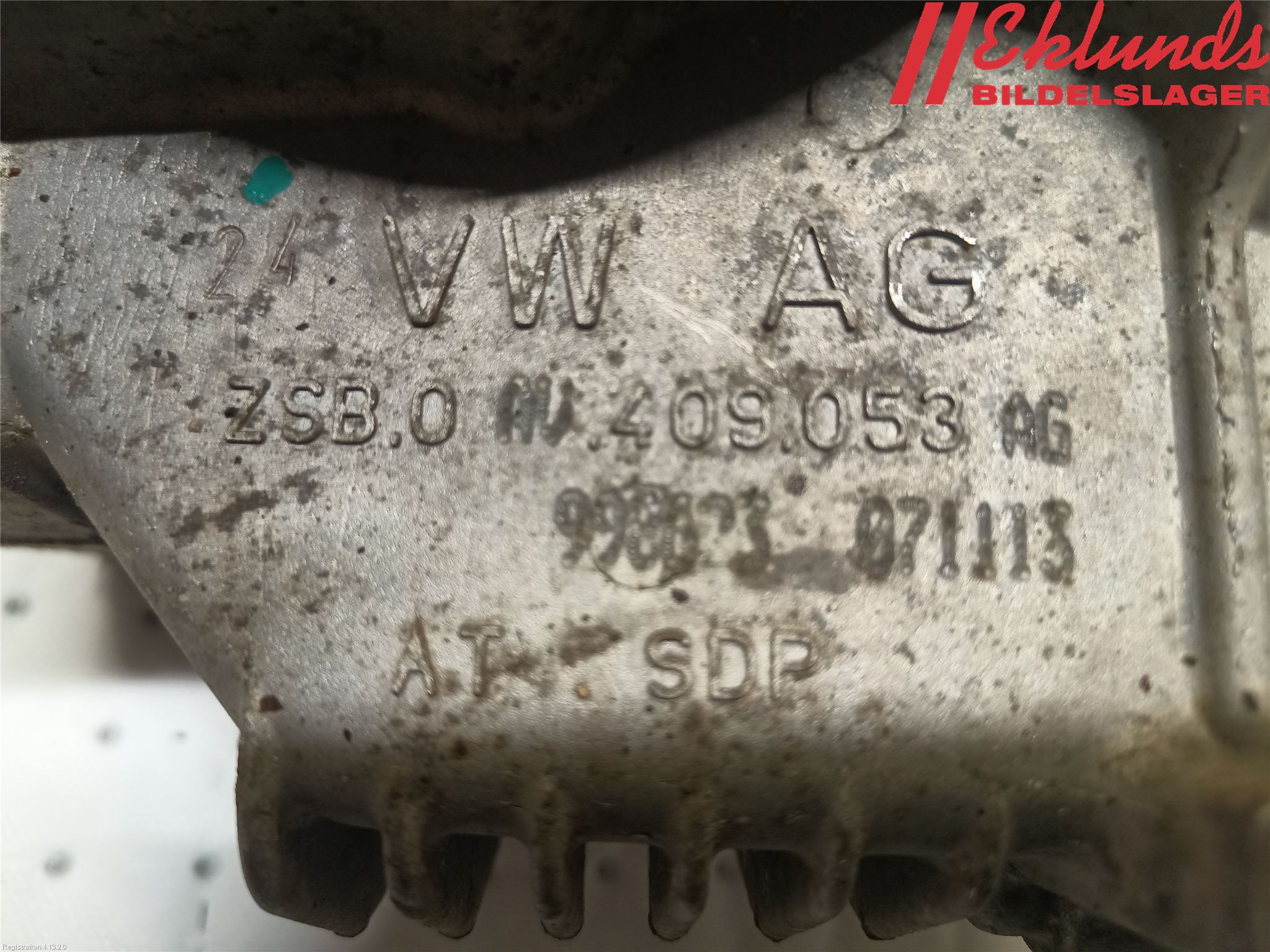 Volkswagen VW PASSAT 11-14 Växel Fördelningslåda