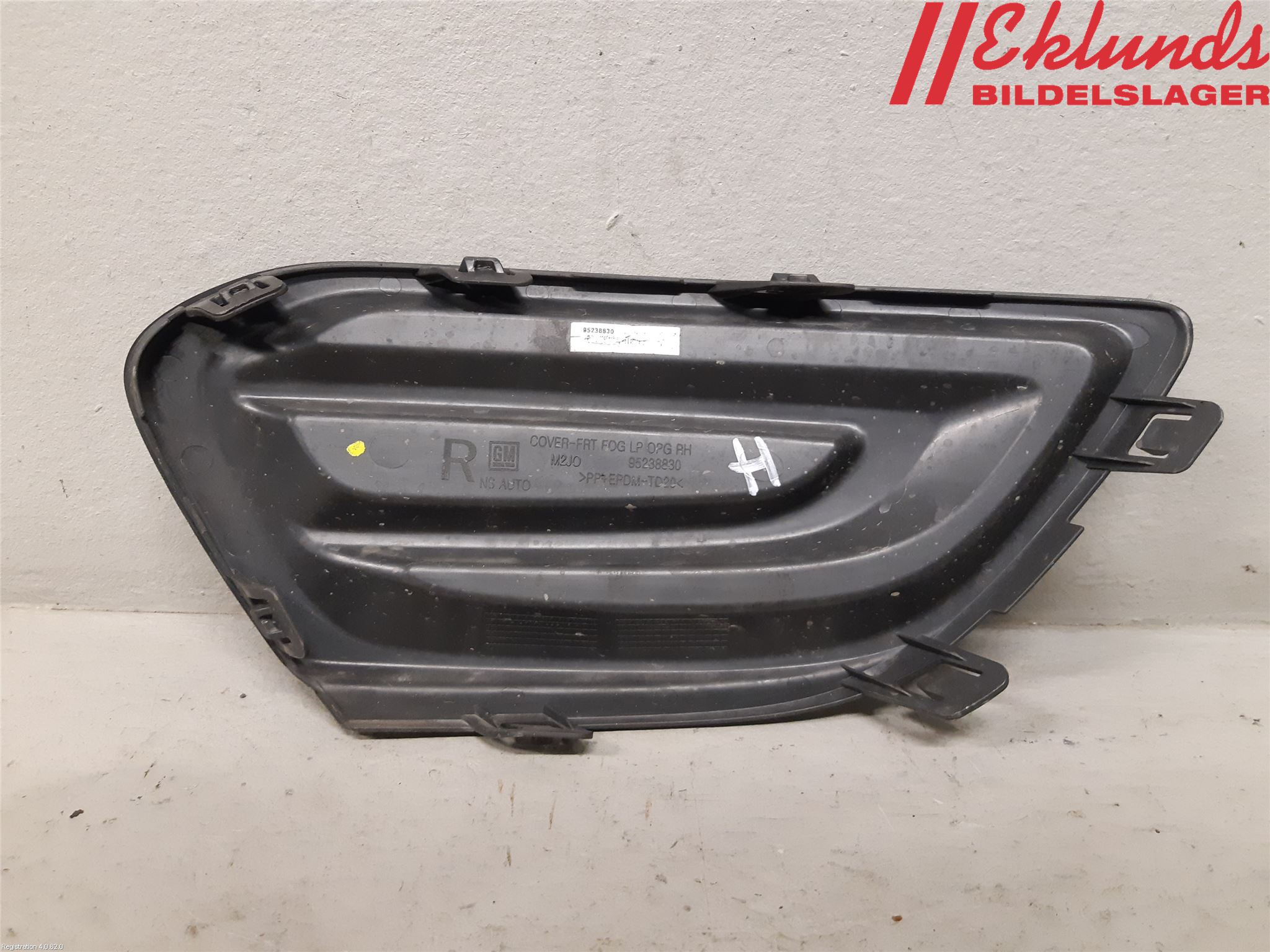 Opel KARL 16-19 Stöt Utfyllnad-List-Grill