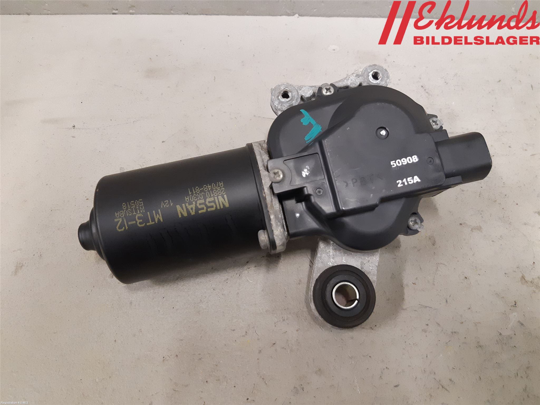 Nissan NV200/NV200 COMBI Torkarmotor Vindruta