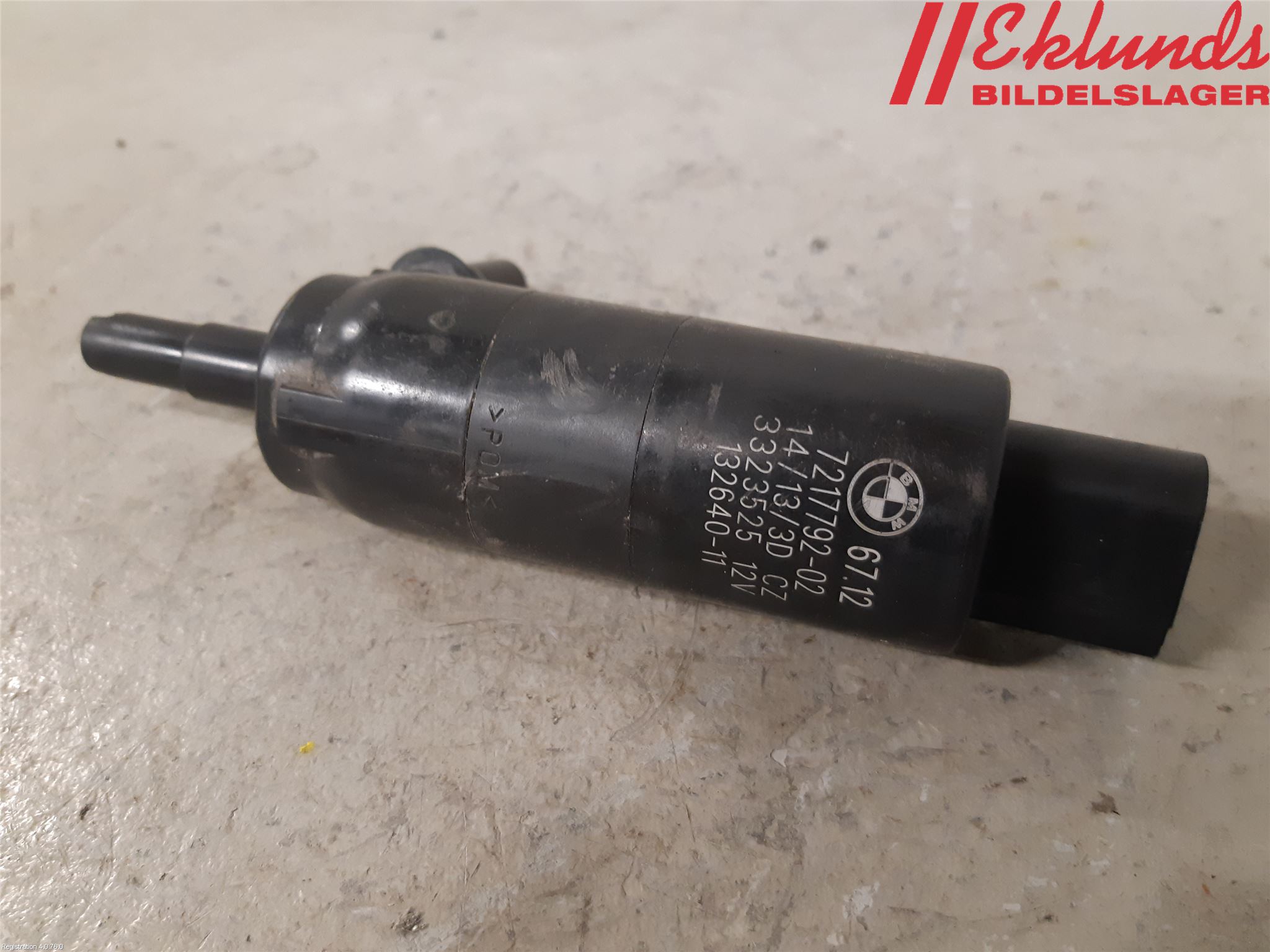 BMW 5 F10/F11/F18 09-17 Spolarpump Högtryck