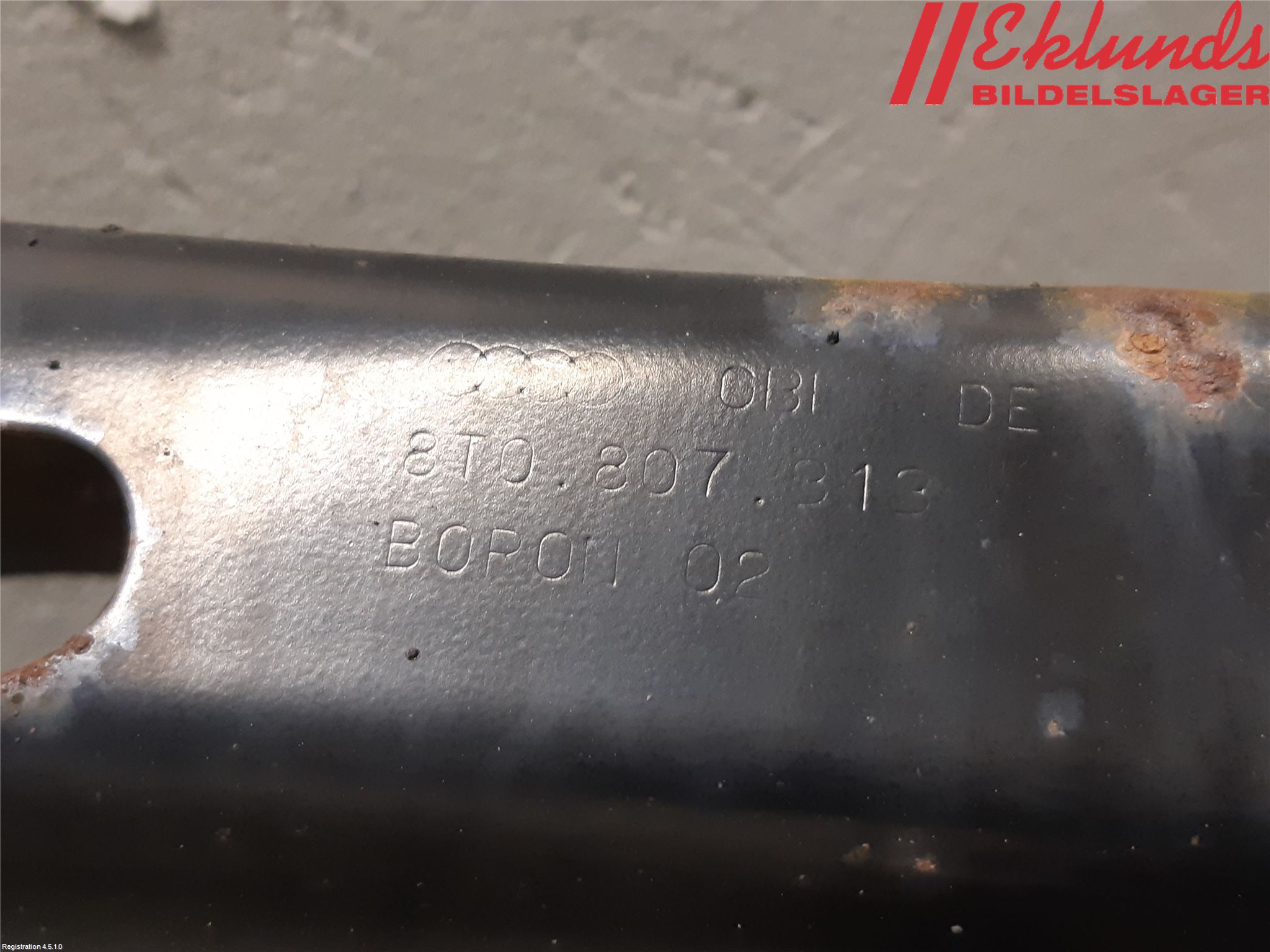 Audi A4/S4 08-11 Stötfångarbalk Bak