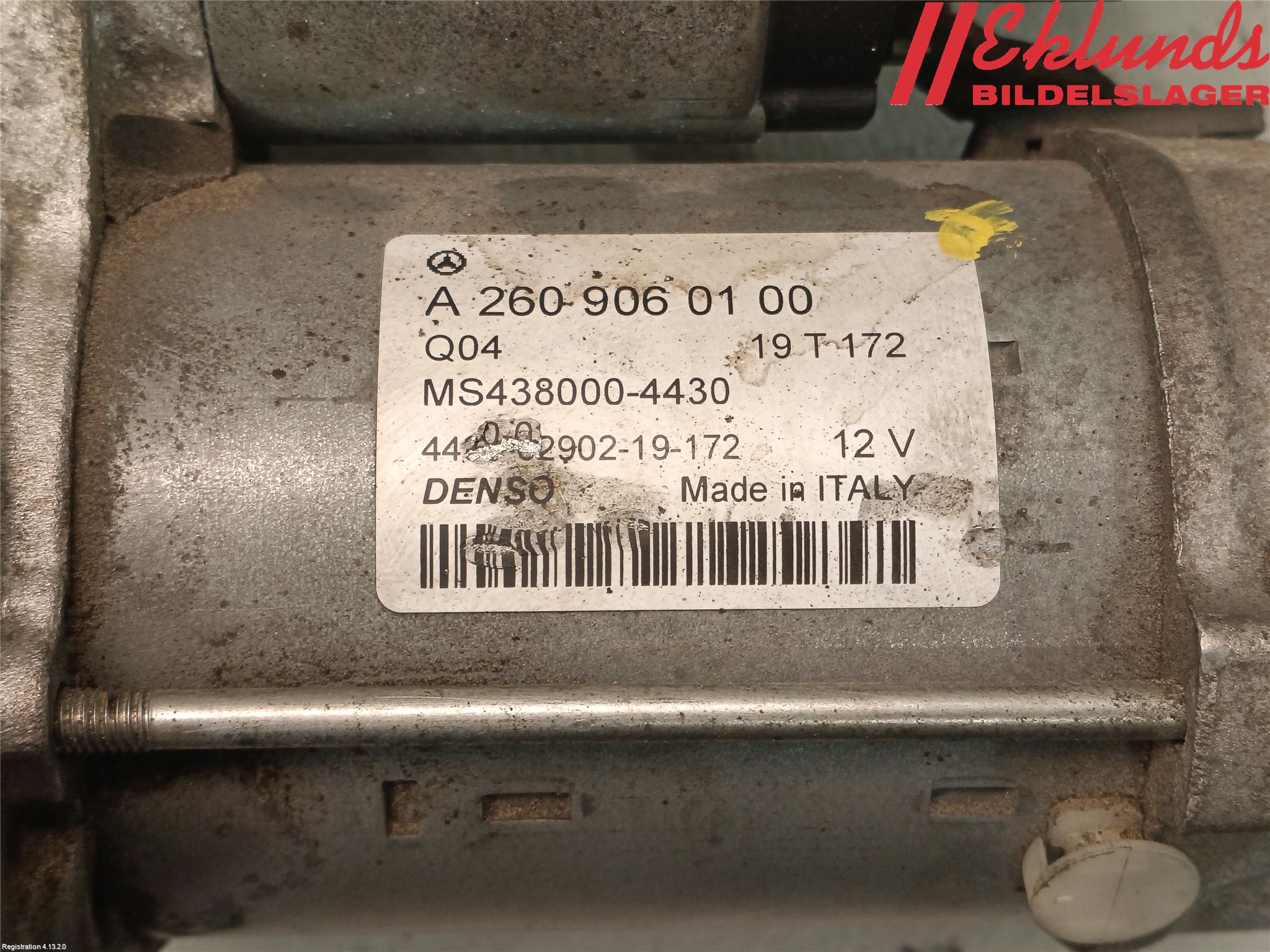 Mercedes-Benz MB CLA-KLASS (C118/X118) 19- Startmotor Diesel
