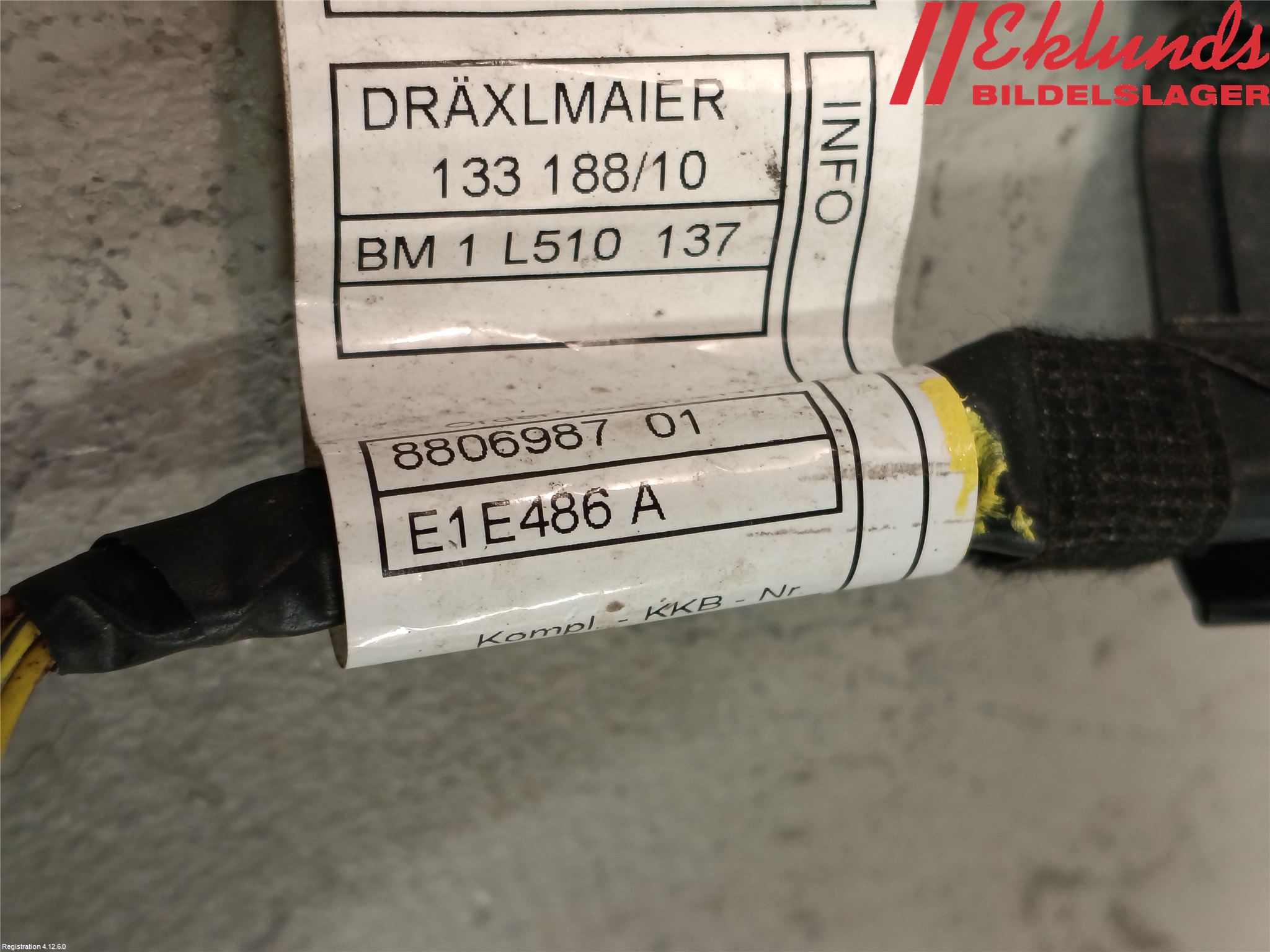 BMW i3 I01 13-22 Kabelhärva
