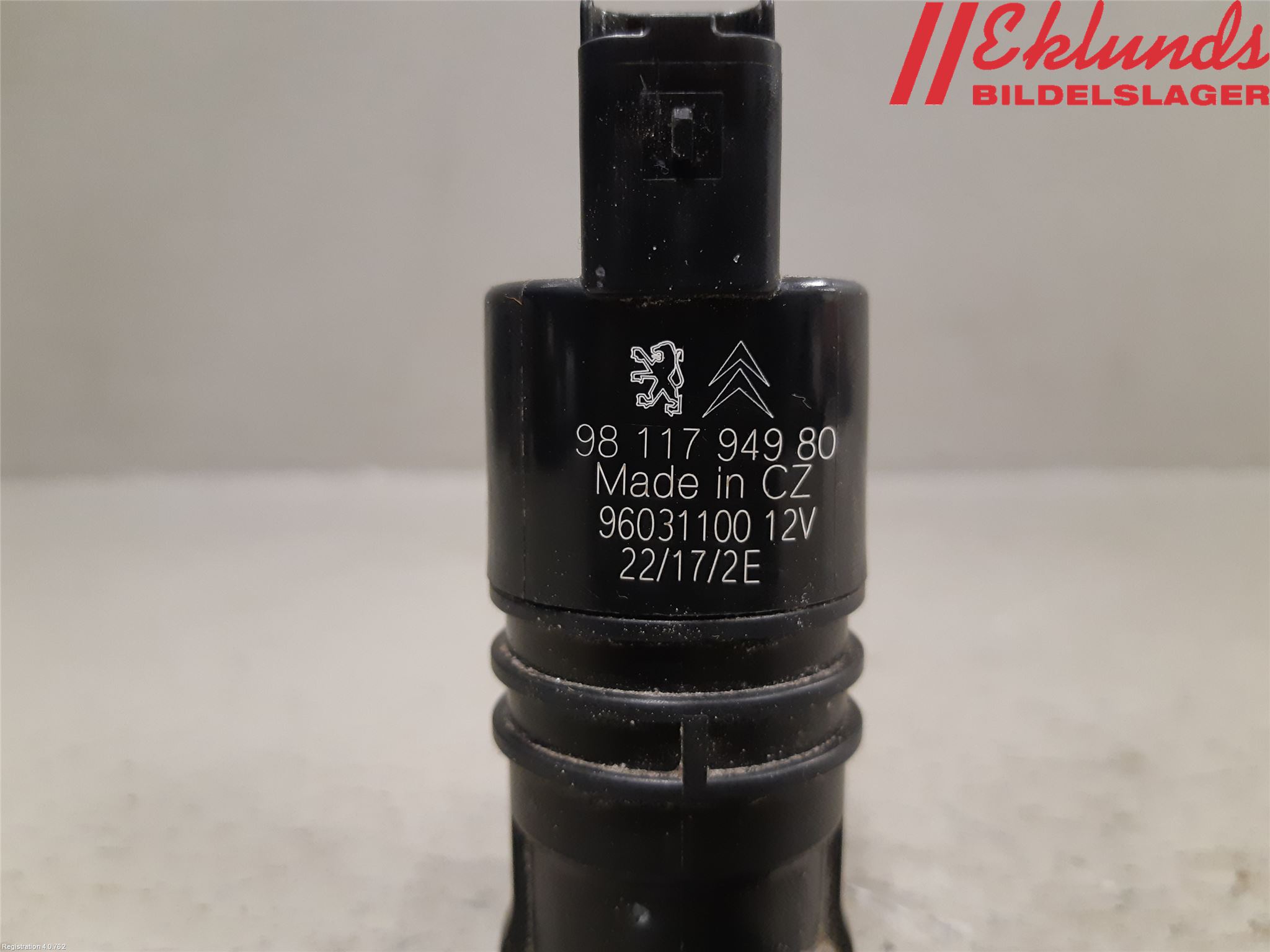 Citroen JUMPY/E-JUMPY 16- Spolarpump Vindruta