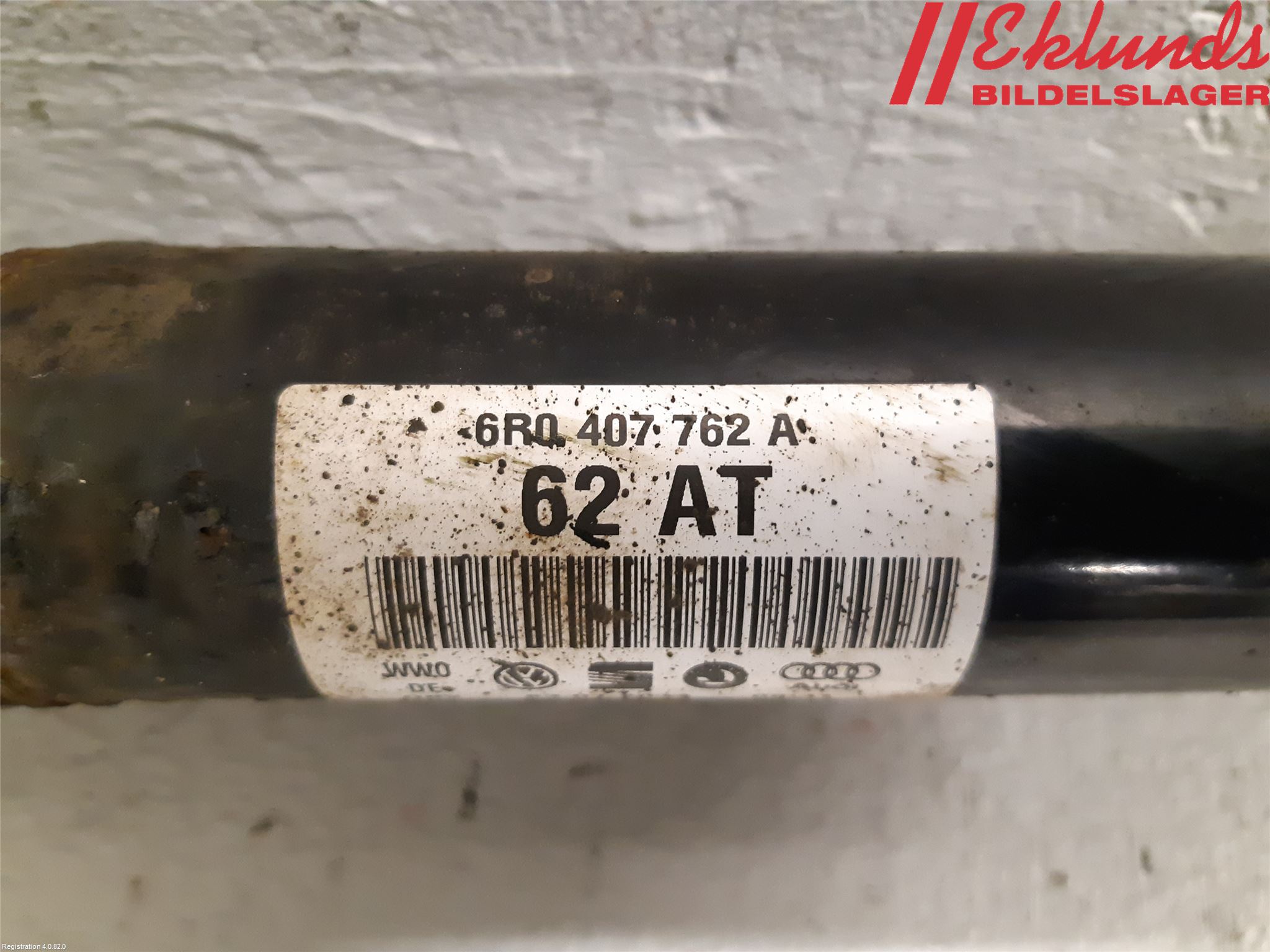 Skoda RAPID Drivaxel Fram Höger