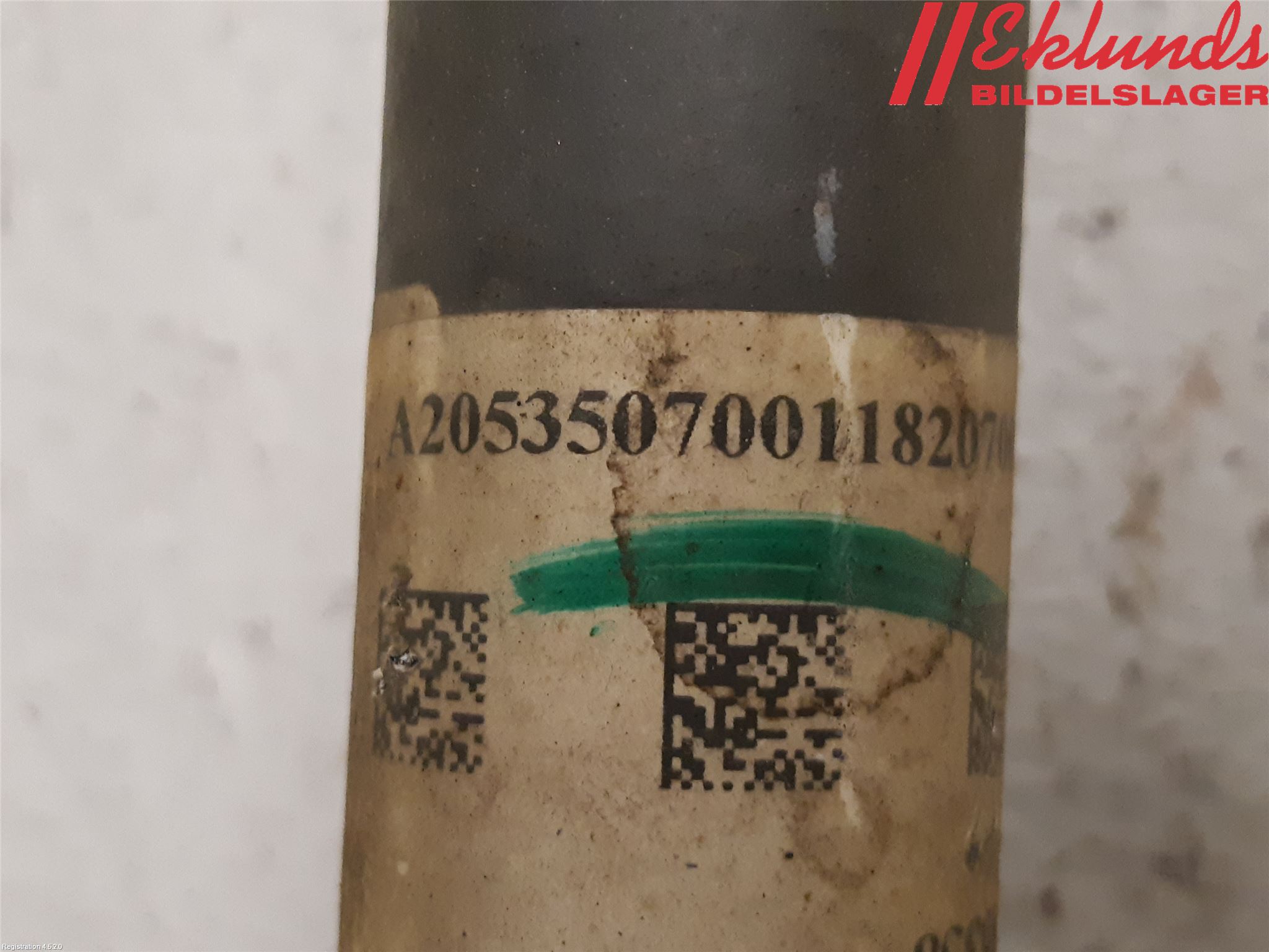 Mercedes-Benz MB C-KLASS (W205) 14-21 Drivaxel Bak Höger