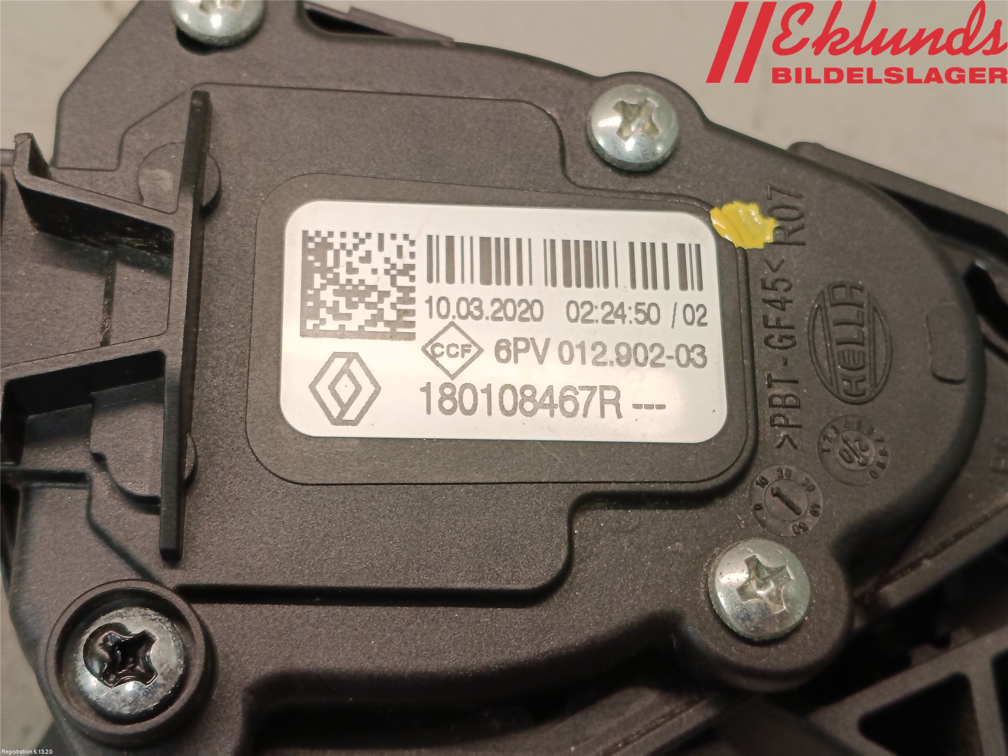 Renault CLIO/E-TECH V 20- Gaspedal