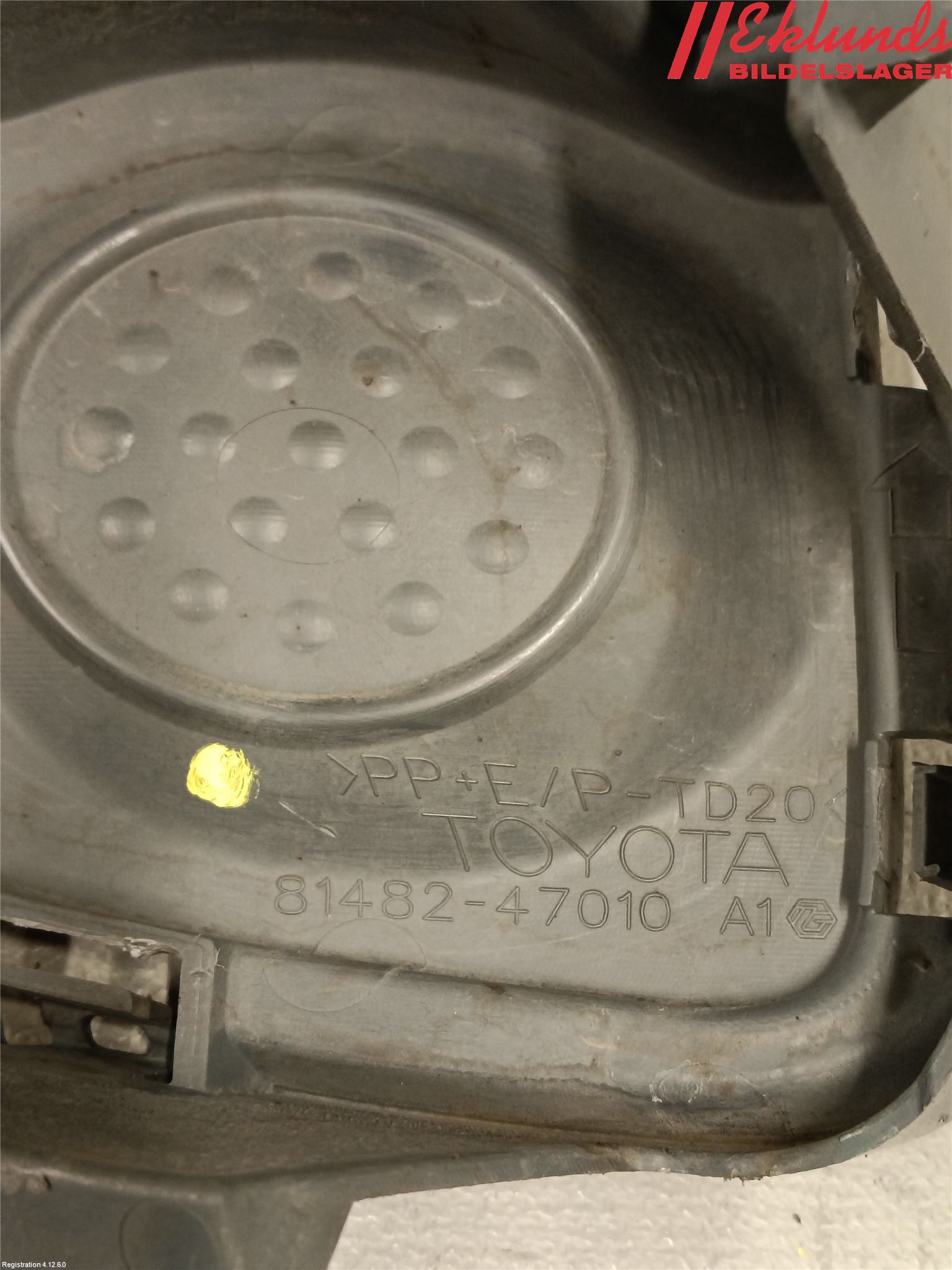 Toyota PRIUS ZVW30 09-20 Dimljussarg Fram