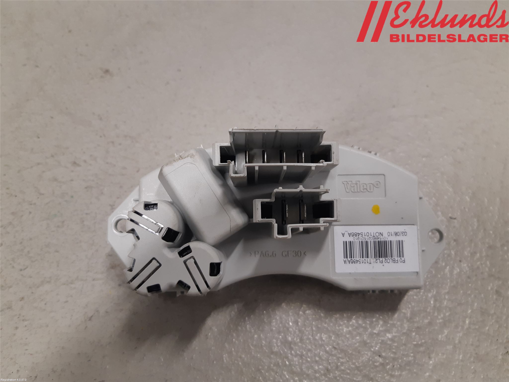 BMW X1 E84 10-15 Värmefläktsmotstånd