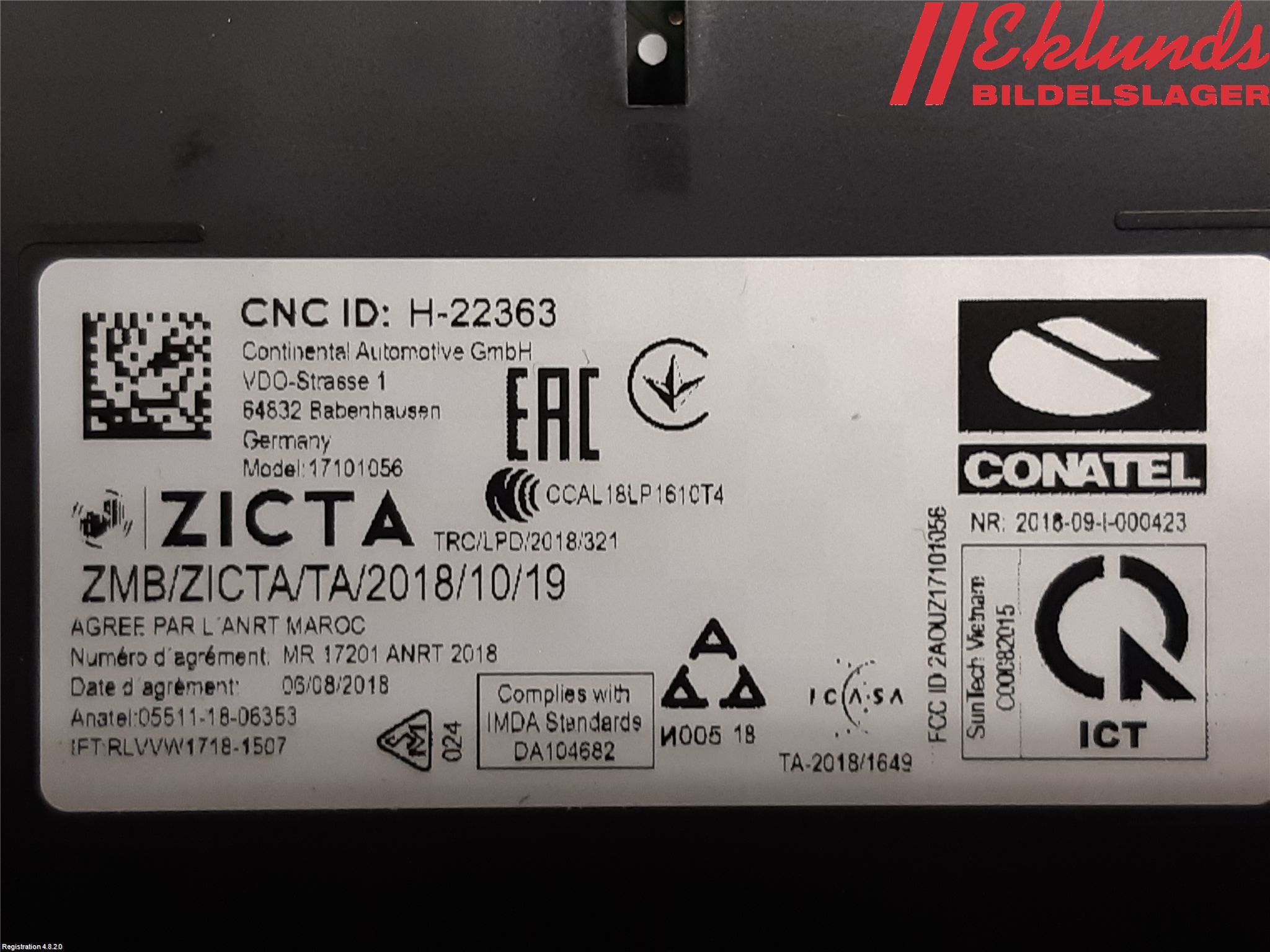 Volkswagen VW TRANSP/CARAVELLE (T6) 16-22 Instrument Komb