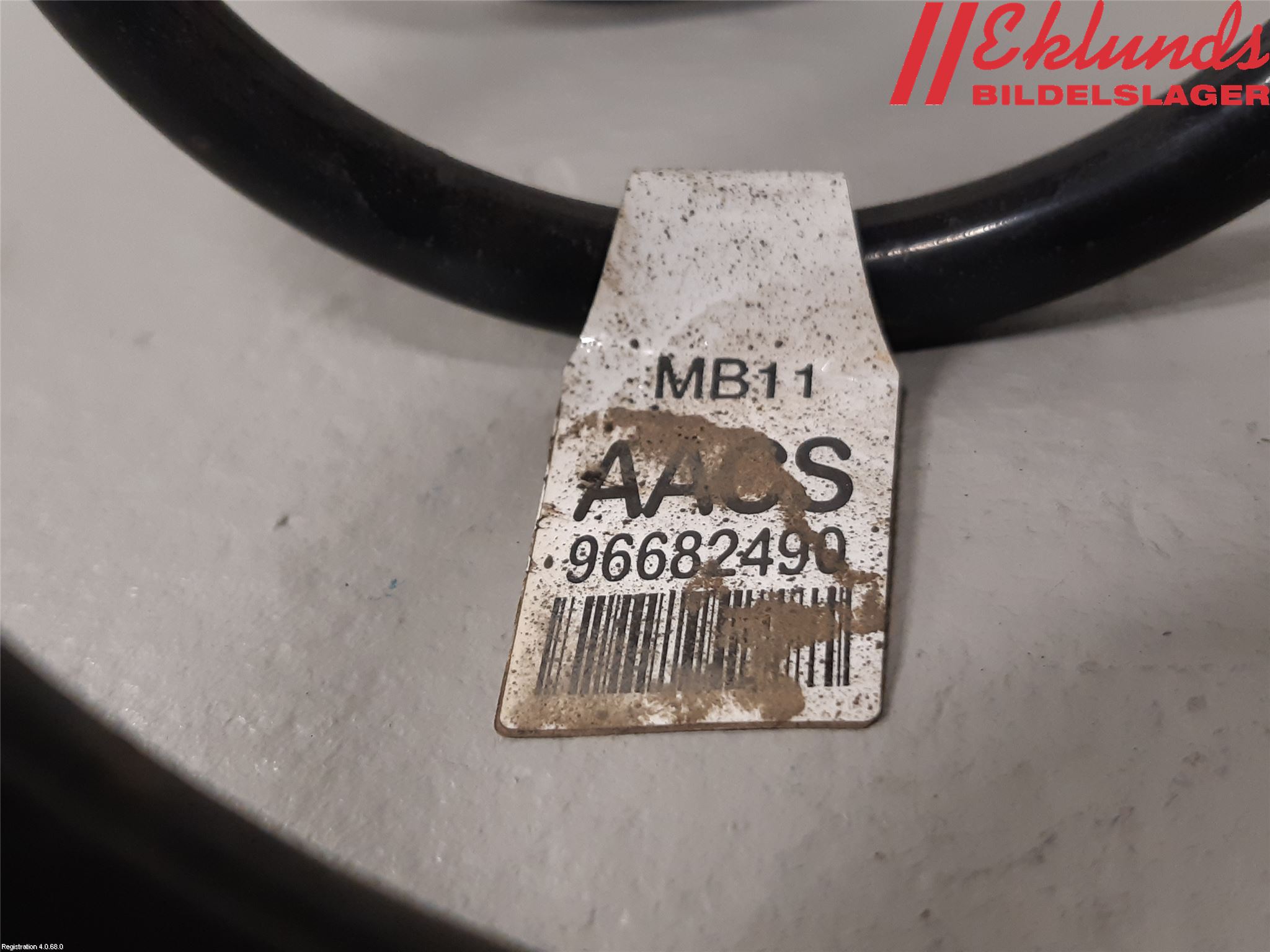 GM CHEVROLET SPARK Fjäder Bak