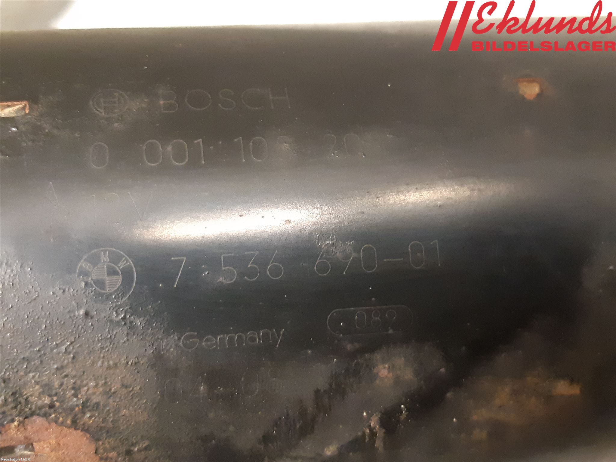 BMW 5 E60/61 Sed/Tou 02-10 Startmotor