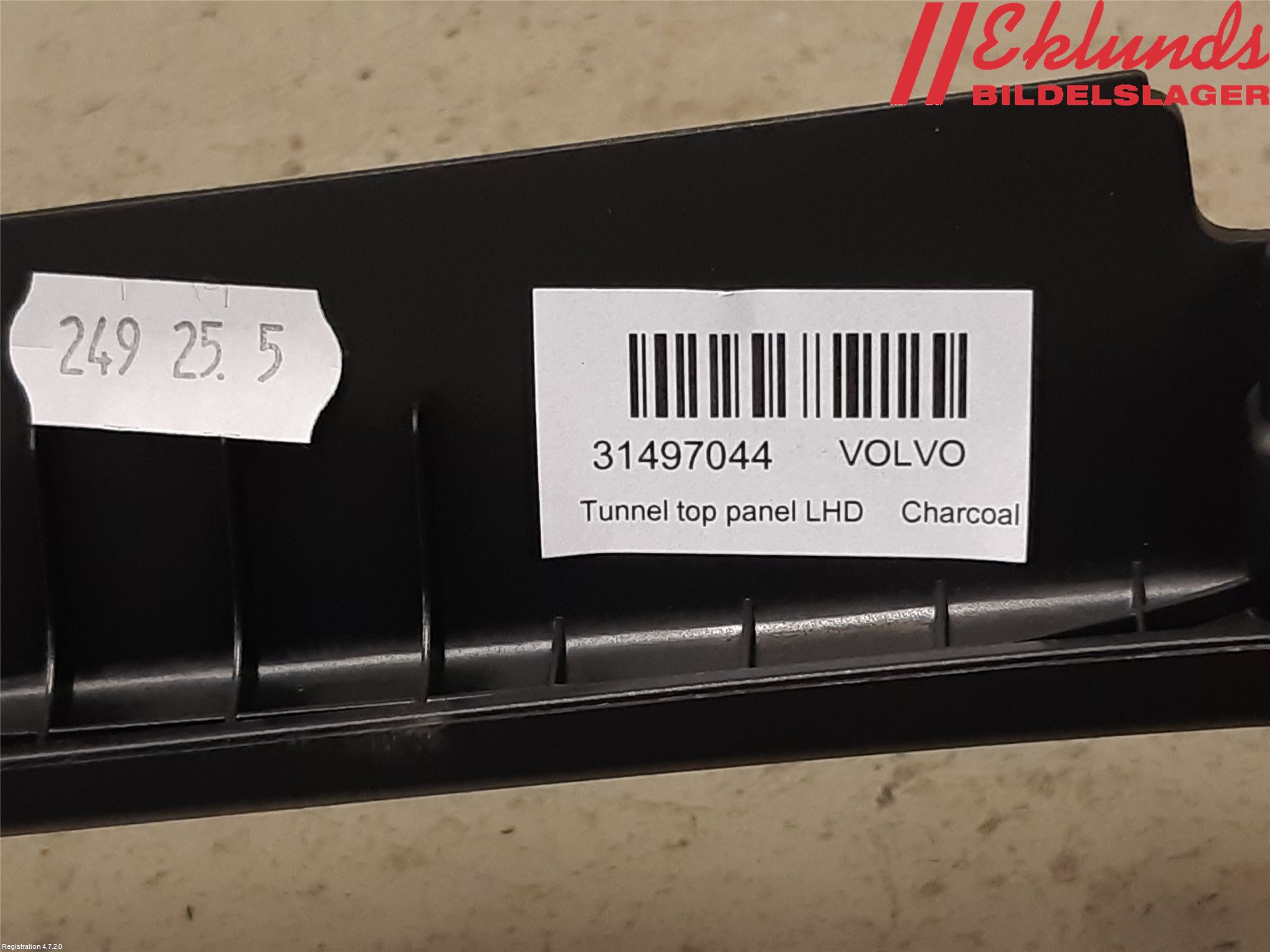 Volvo XC90/RECHARGE 16- Inr Tunnelfack