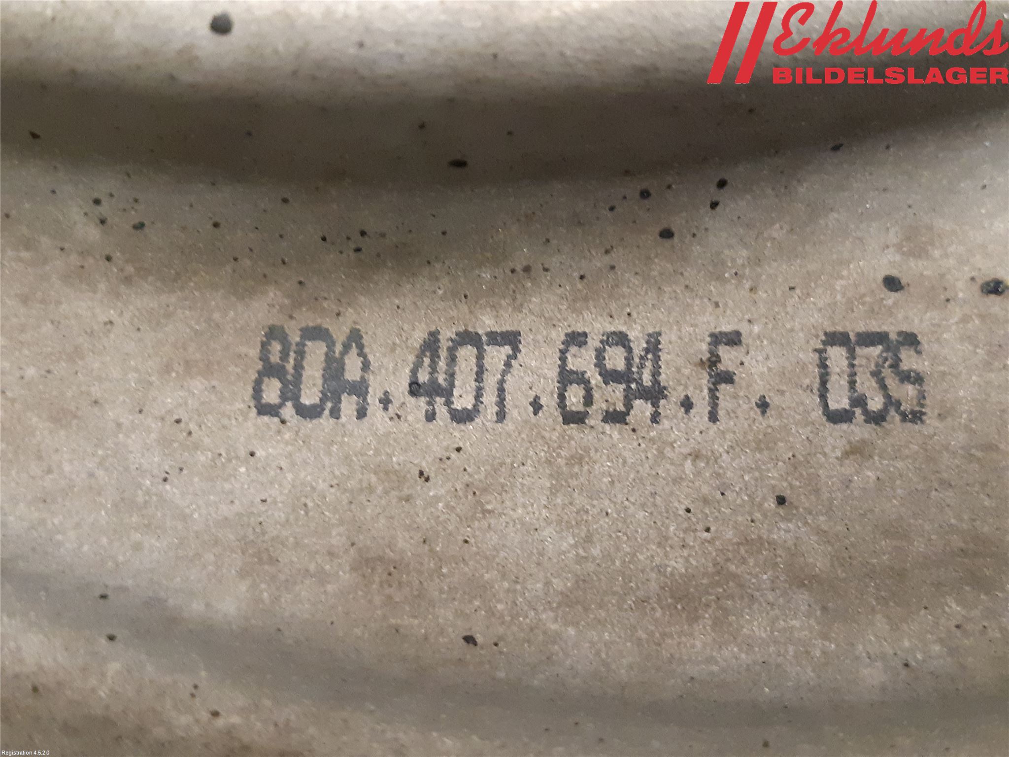 Audi A6 F2/C8 19- Bärarm Fram Undre Hö