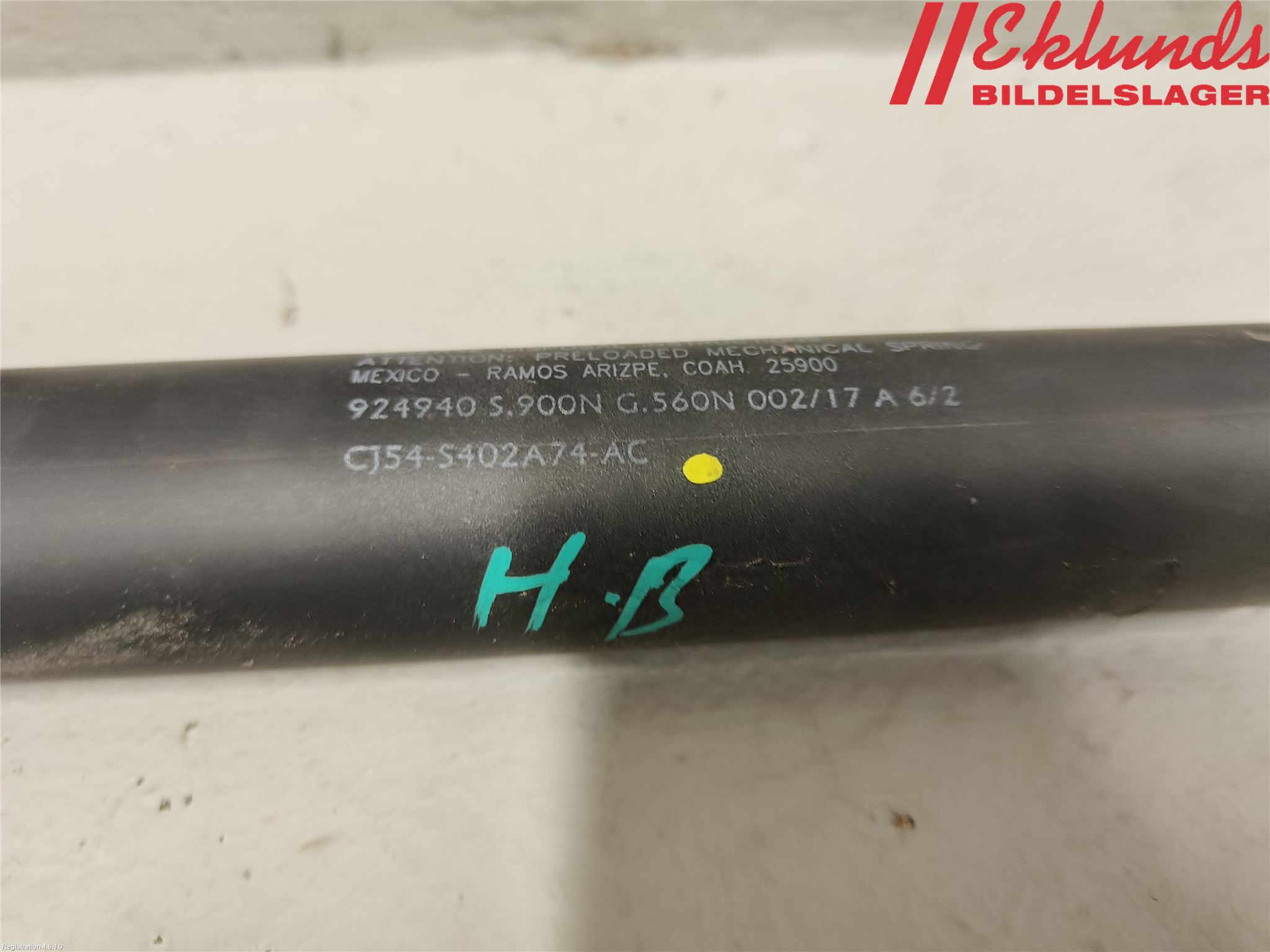 Ford KUGA 17-19 Gasfjäder Baklucka