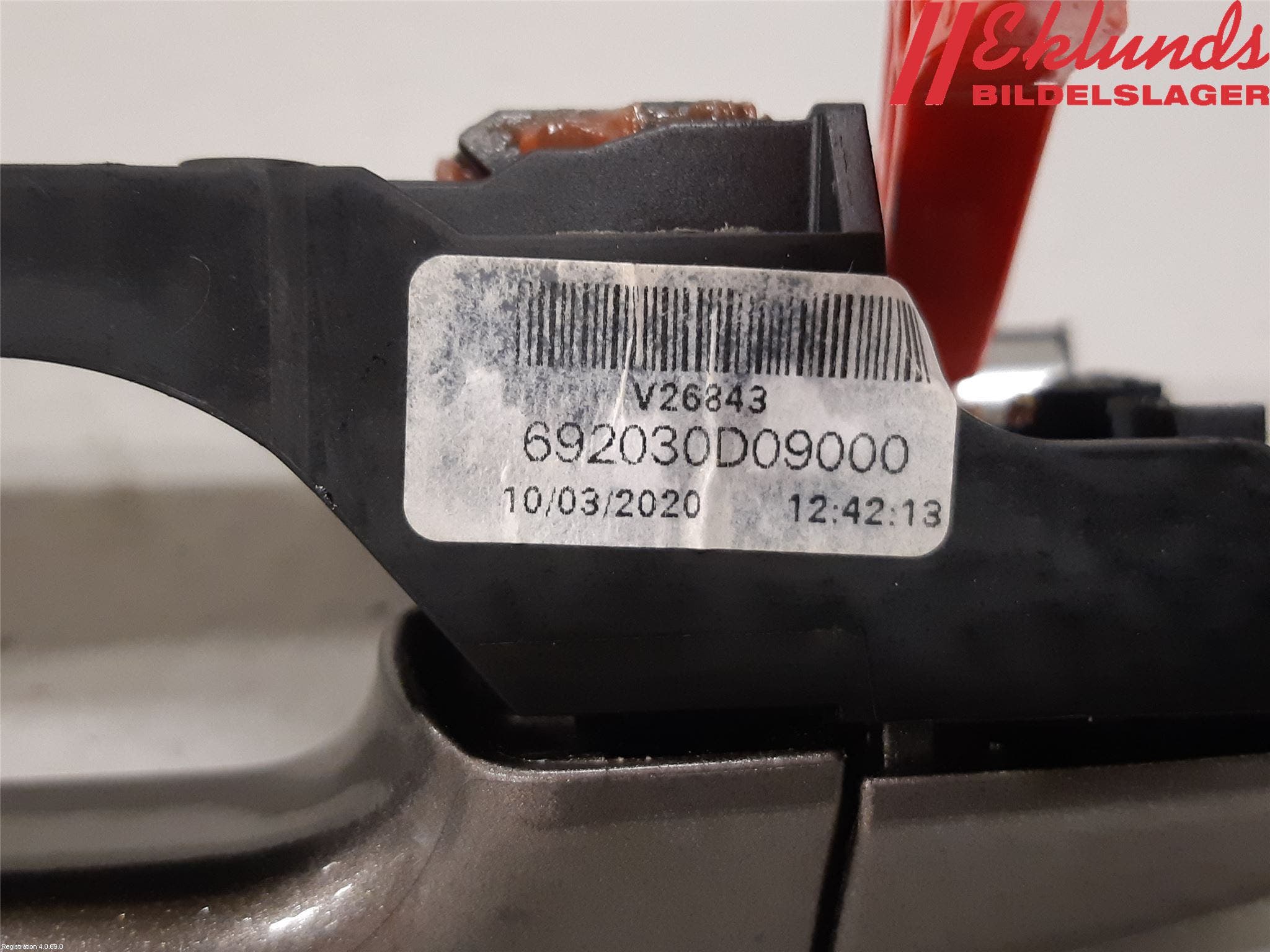 Toyota YARIS XP130 15-20 Dörrhandtag Yttre Hö