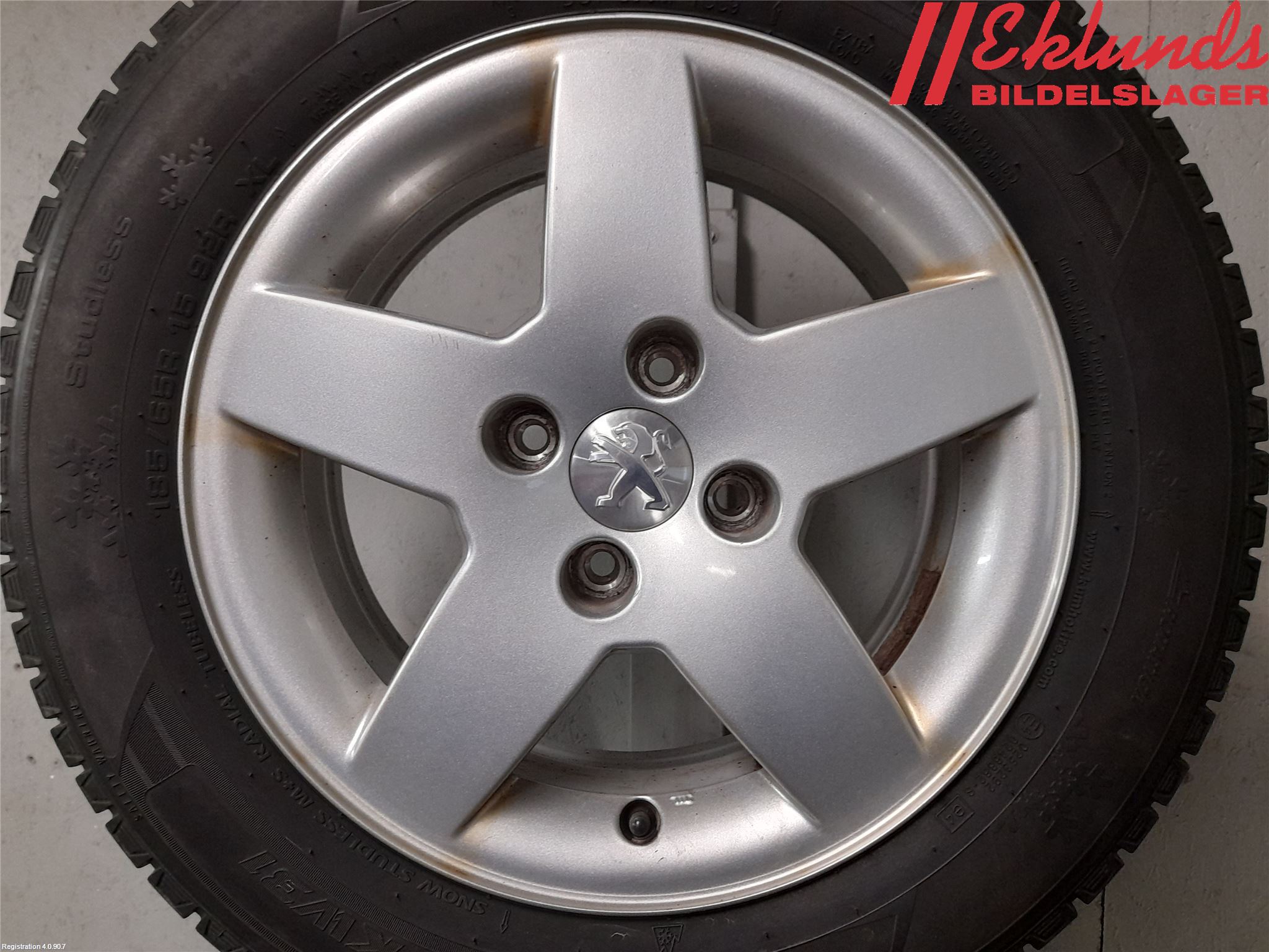 Peugeot PEUGOT 208 16-19 Vinterdäck Alumfälg 4St