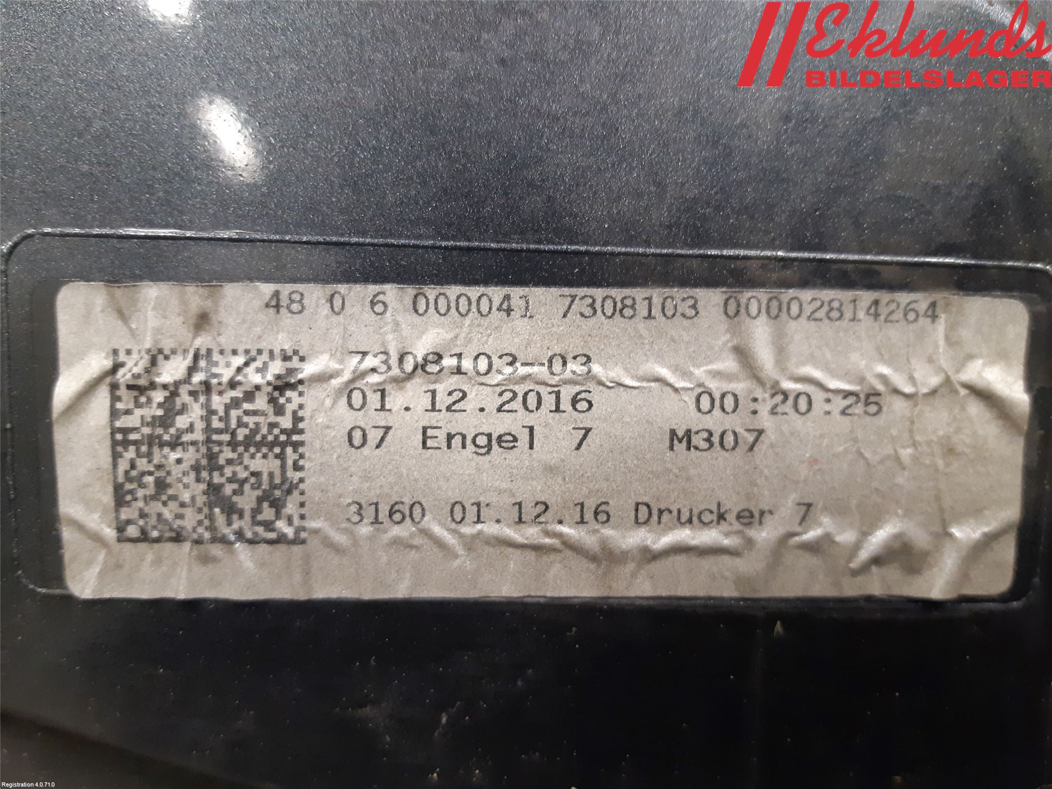 BMW 3 F30/F31/F80 12-19 Spoiler Baklucka