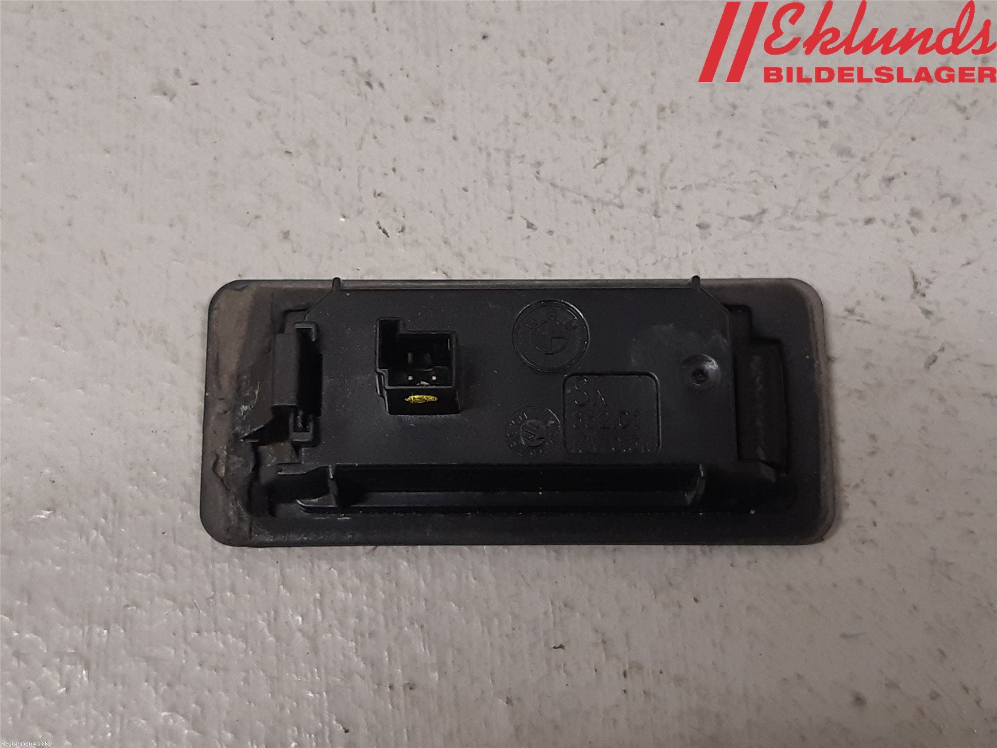 BMW 5 F10/F11/F18 09-17 Skylt Belysning