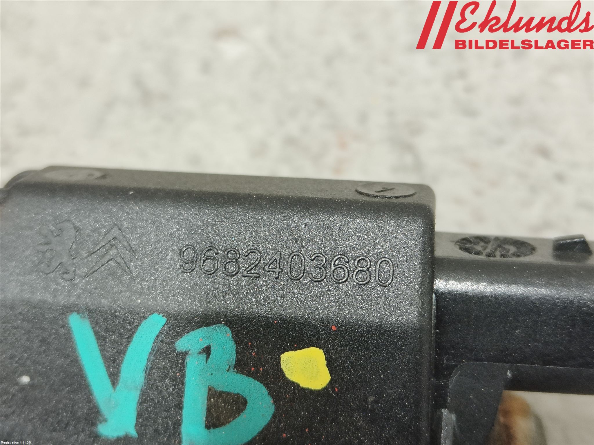 Citroen C4 II 11-18 Skylt Belysning