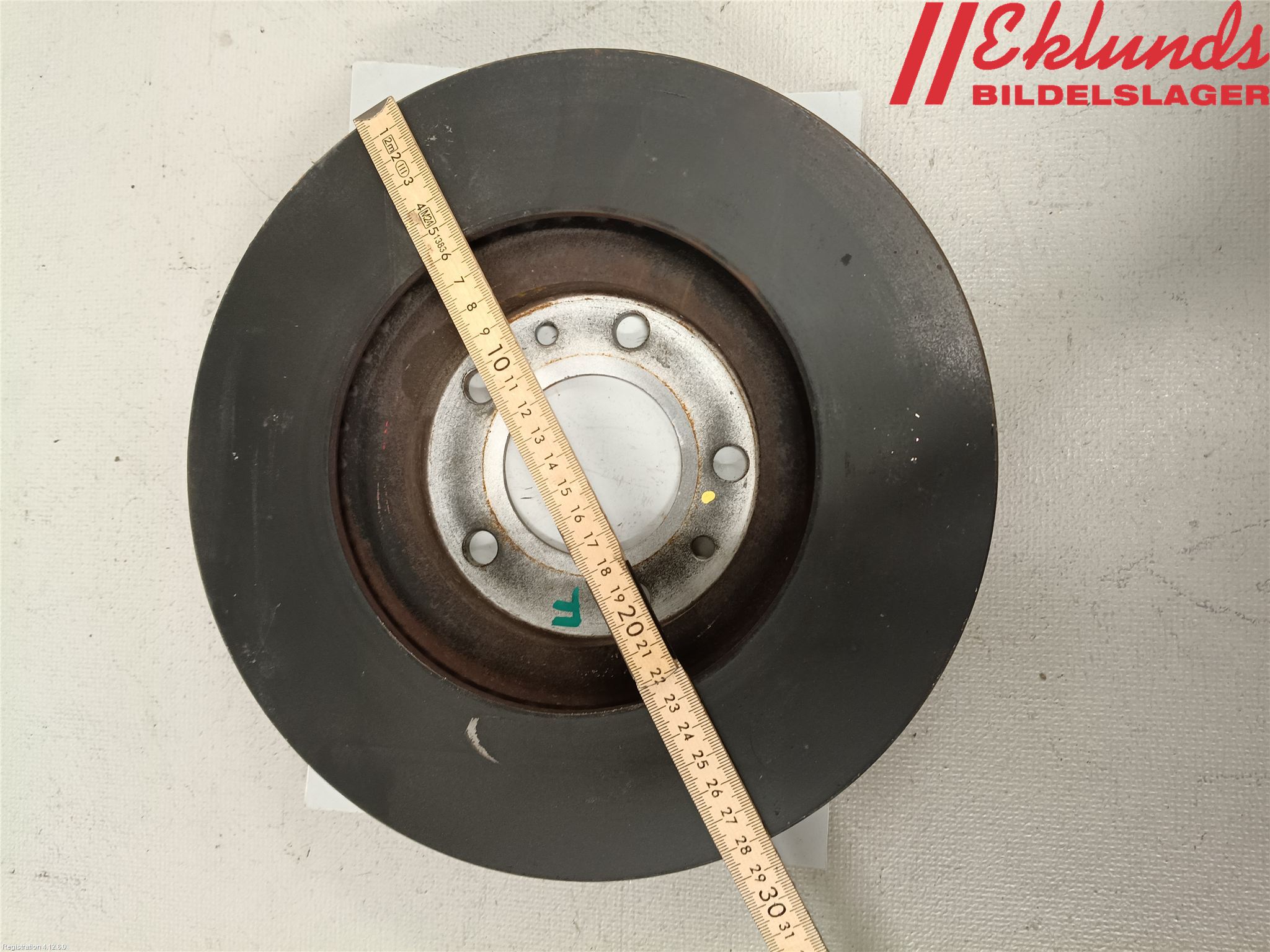 Peugeot 508 11-18 Bromsskiva Fram