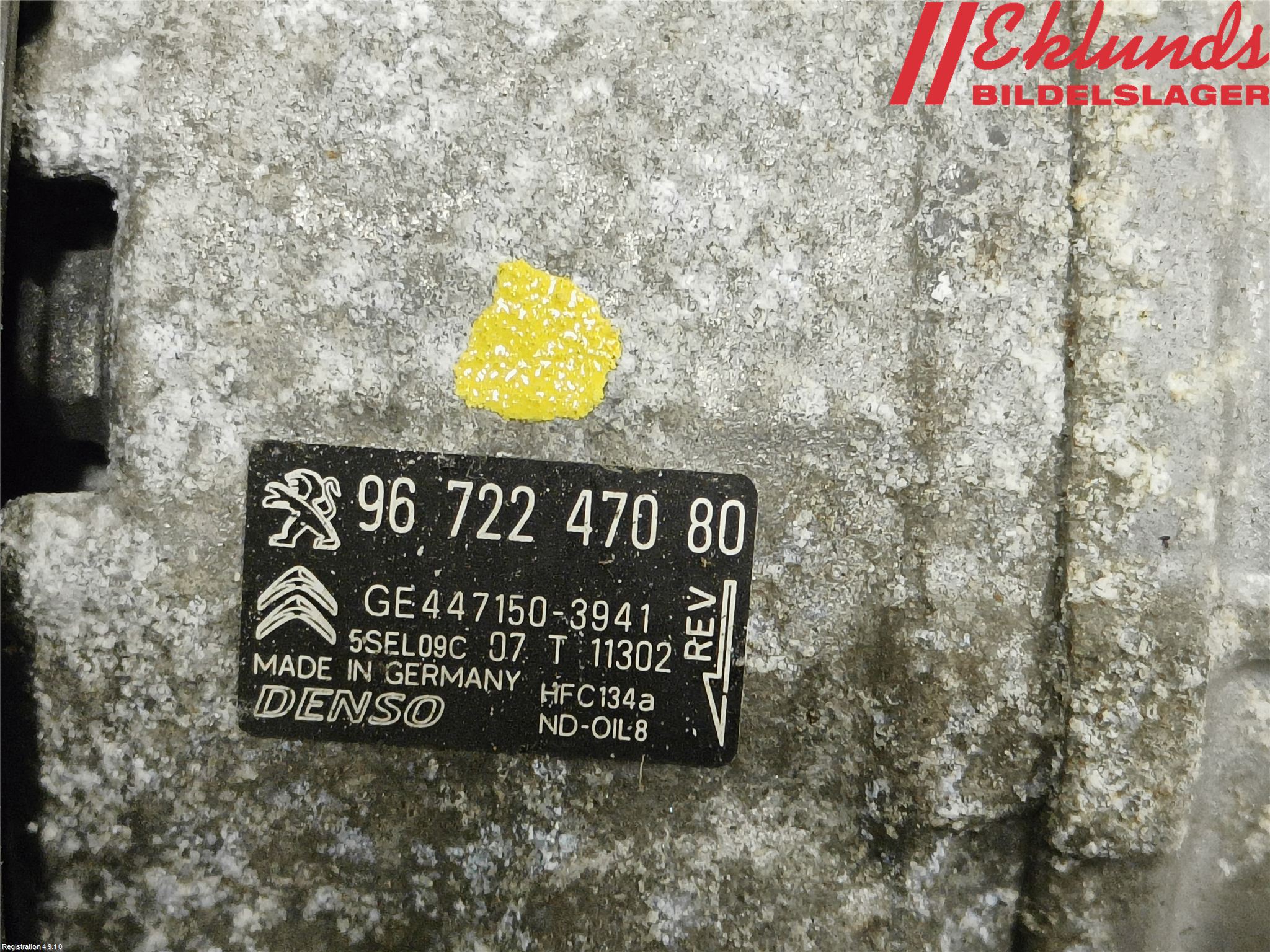 Citroen C3 10-17 Ac Kompressor