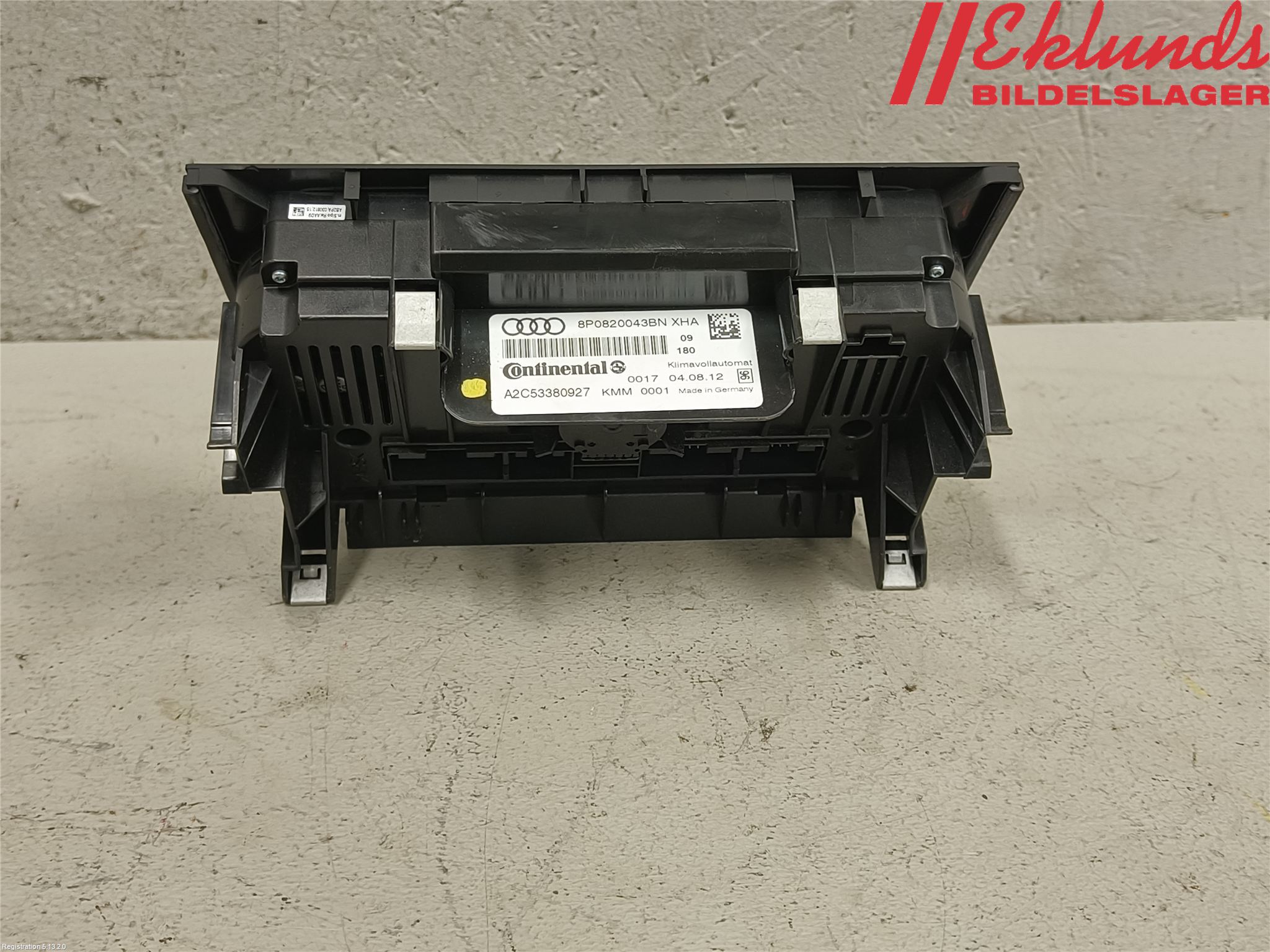 Audi A3/S3 05-13 Ac Styrenhet Ac Manöveren