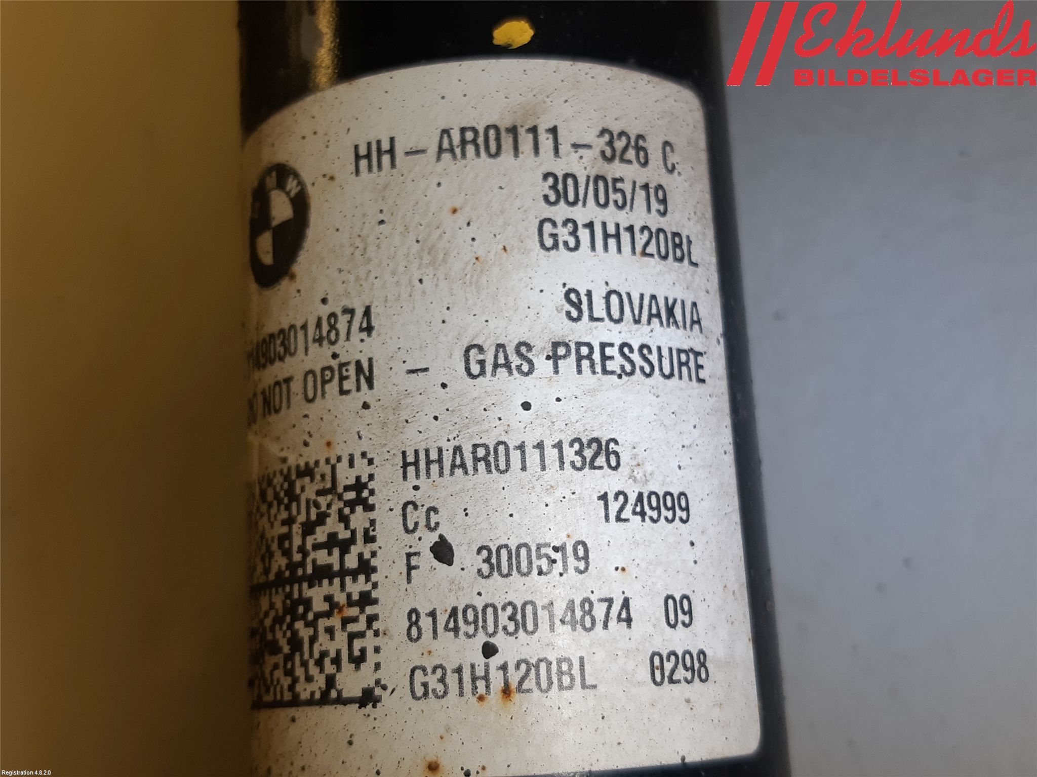 BMW 5 G30/G31/F90 17-23 Fjäderben Bak Höger