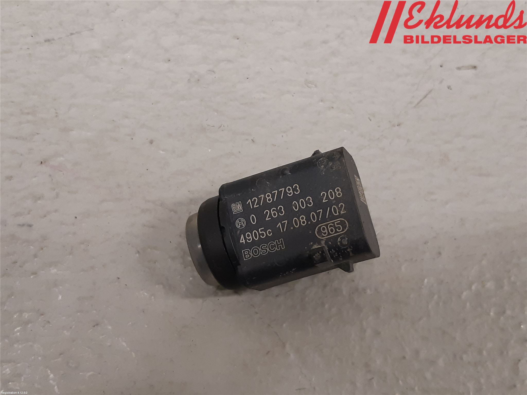 Saab 9-3 VER2/VER3 08-15 Parkeringshjälp Backsensor