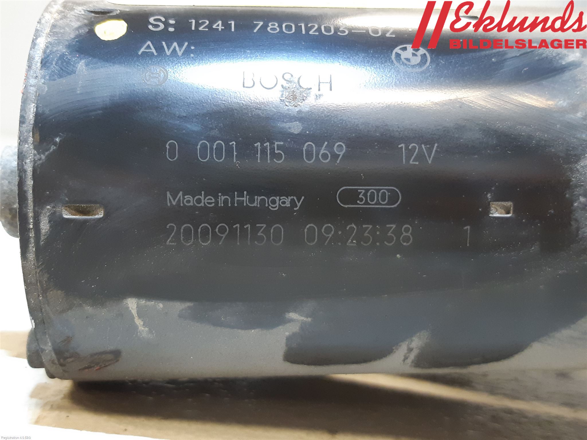 BMW 5 E60/61 Sed/Tou 02-10 Startmotor Diesel