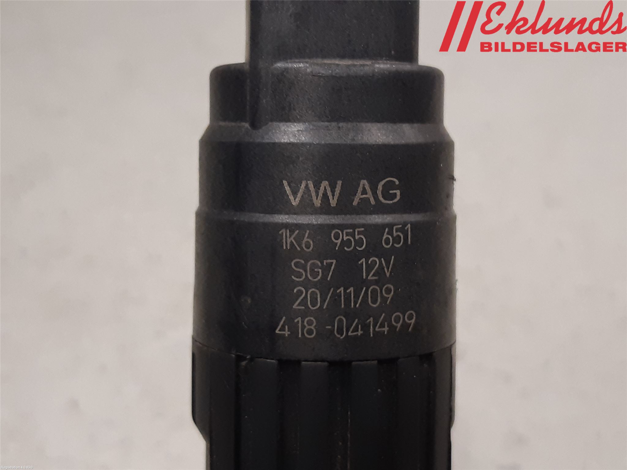 Volkswagen VW POLO 10-17 Spolarpump Vindruta