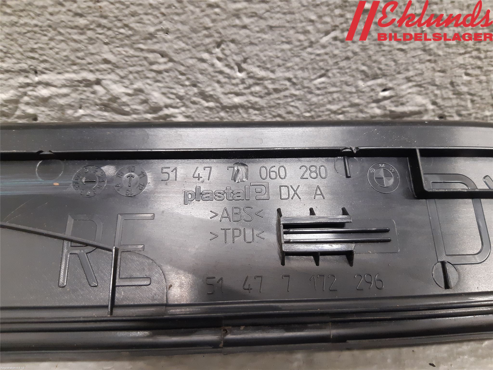 BMW 3 E90/91 SED/TOU 05-12 Dörrklädsel Inlägg-List Hö