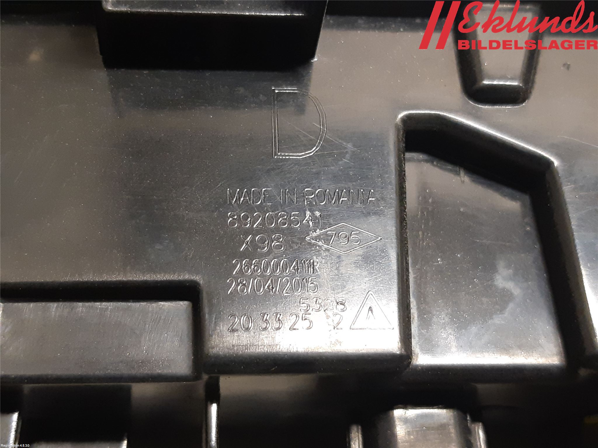 Renault CLIO IV 12-16 Positionsljus Fram Hö