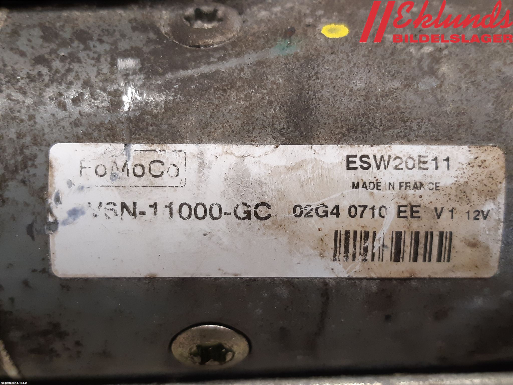 Ford MONDEO 07-15 Startmotor Diesel