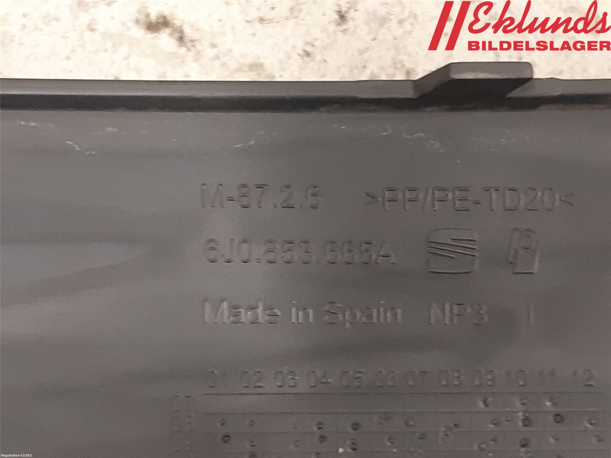 Seat IBIZA IV 08-16 Dimljussarg Fram