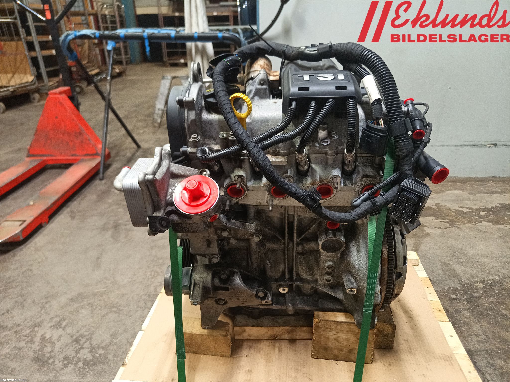 Volkswagen VW POLO 10-17 Motor Bensin