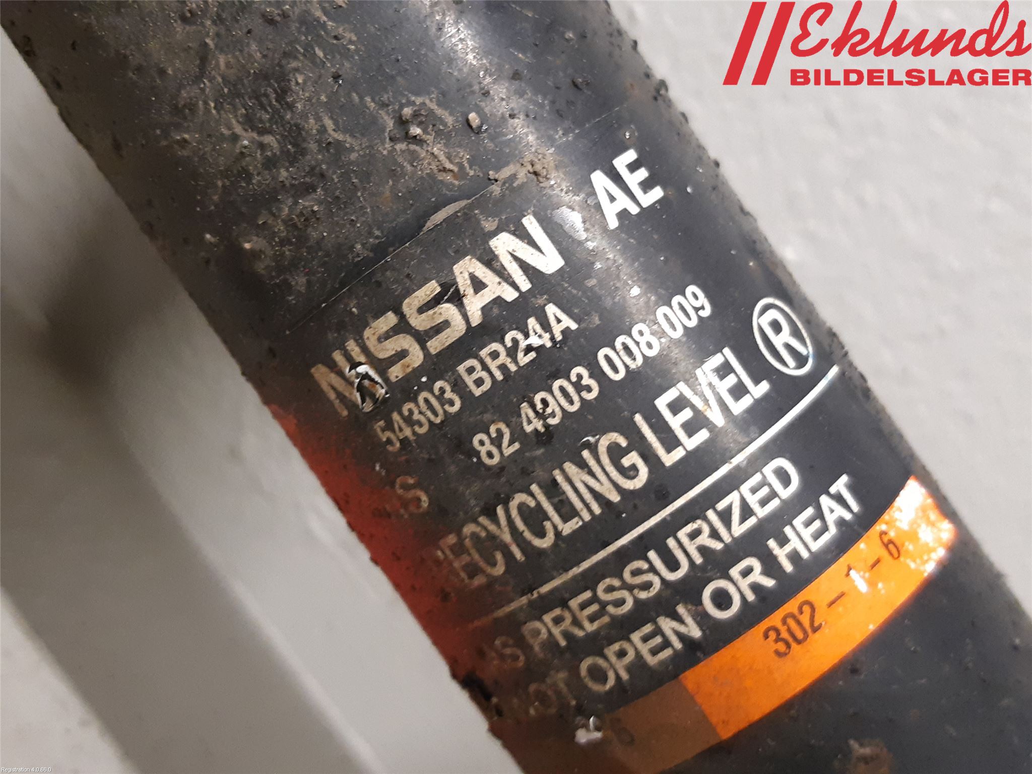 Nissan QASHQAI+2  10-14 Fjäderben Fram Vänster