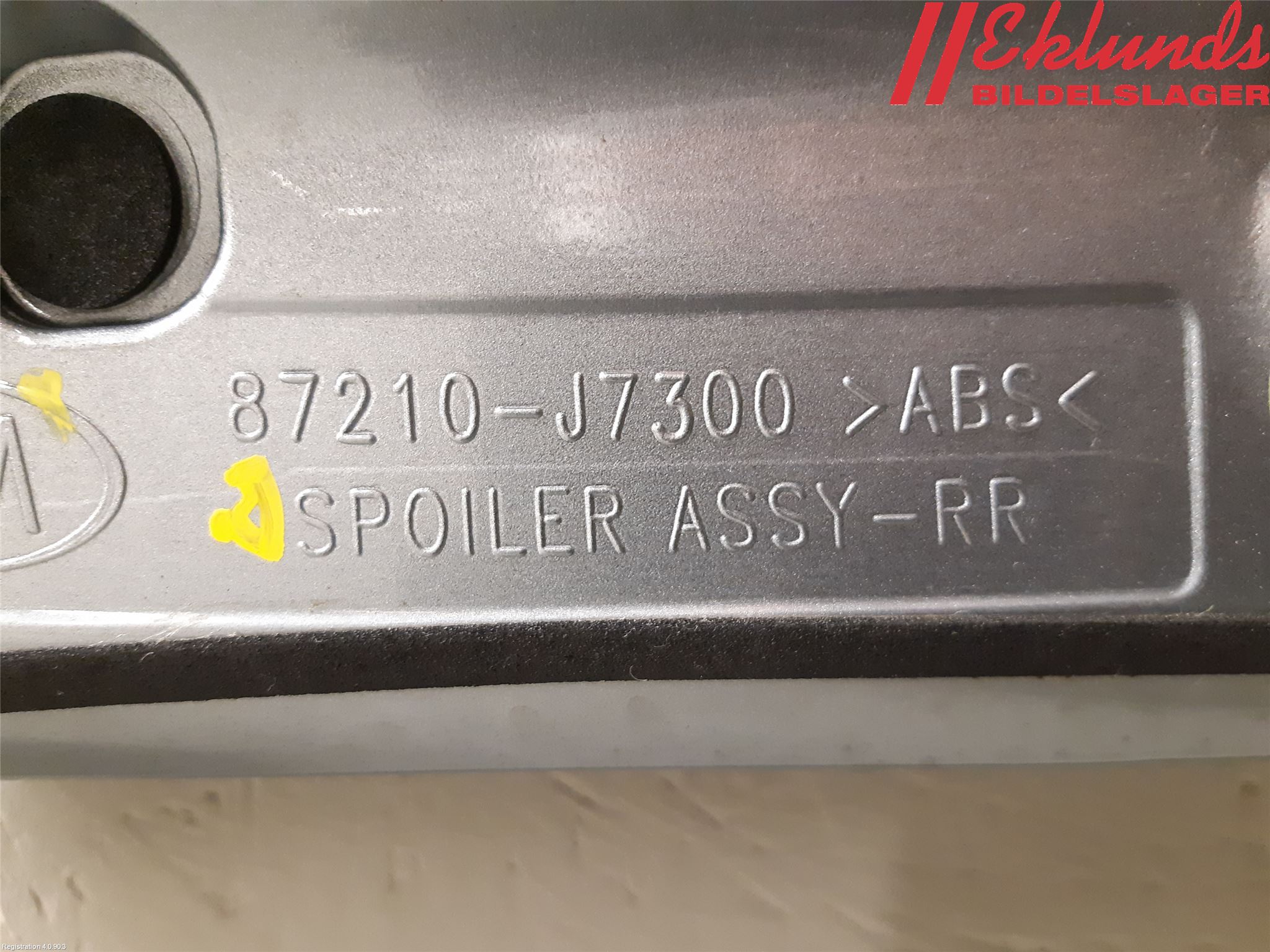 Kia CEED/CEED SW 19- Spoiler Baklucka