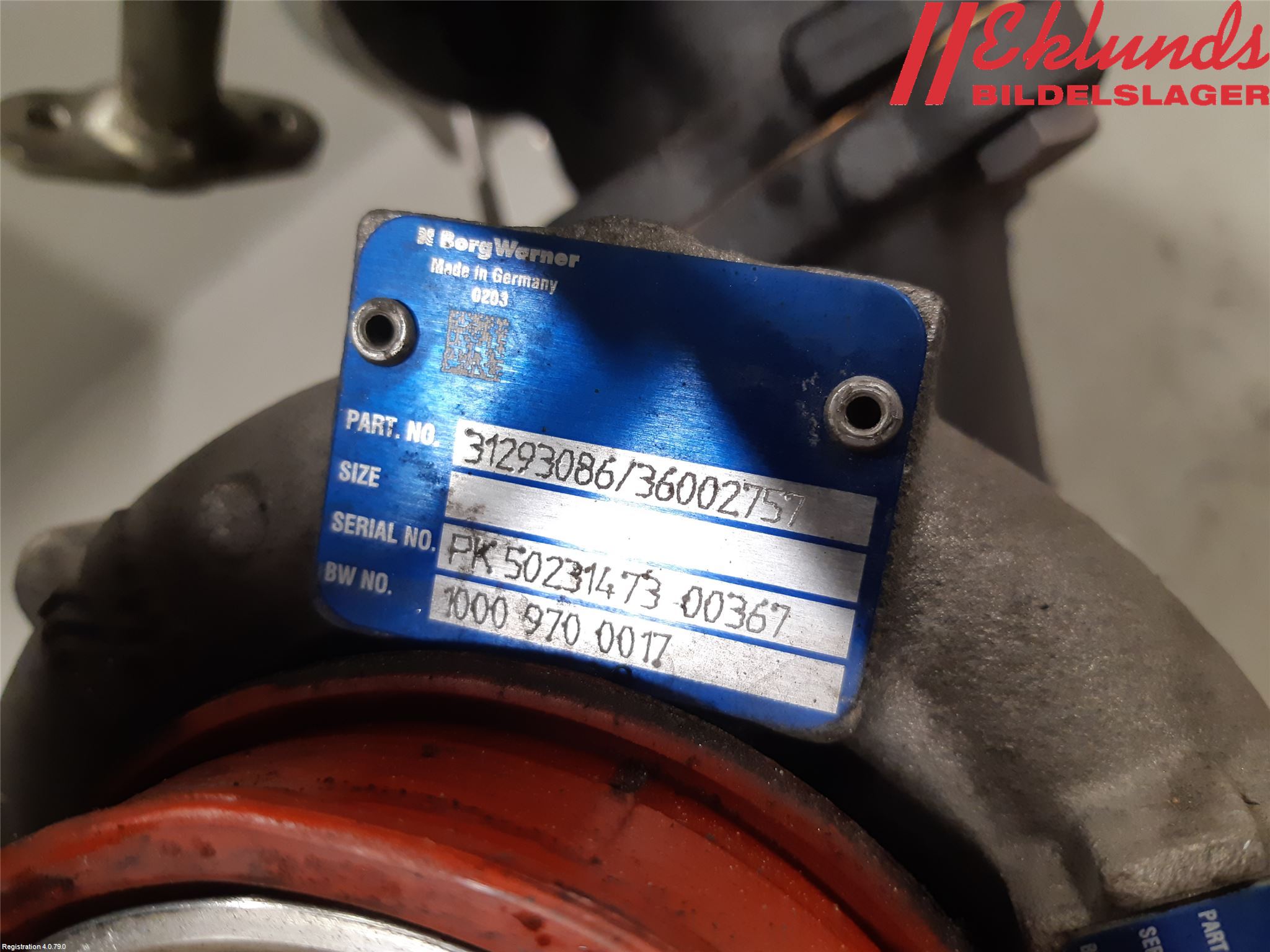 Volvo XC70 14-16 Turboaggregat